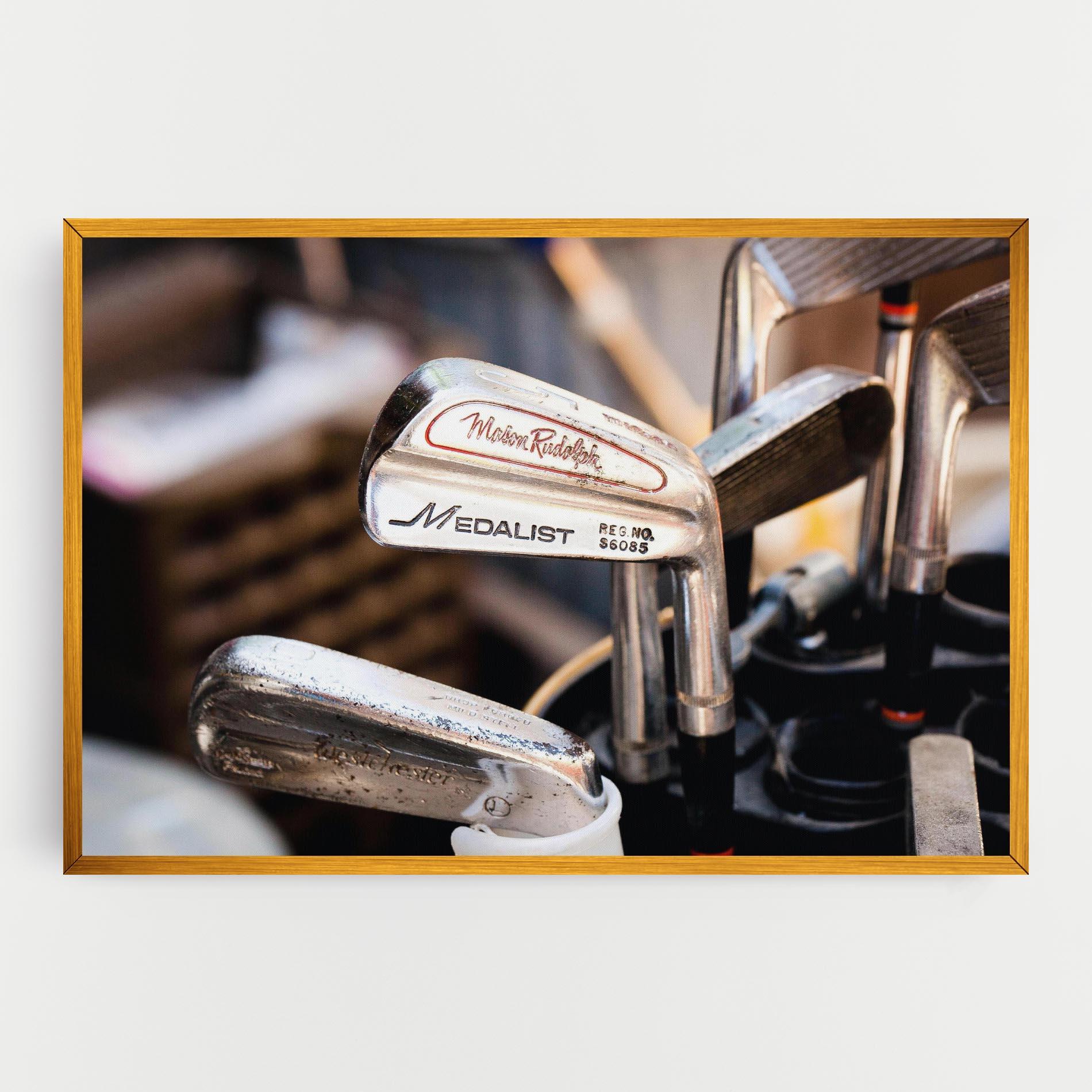 Tablou Canvas Silver Golf Club mockup 0