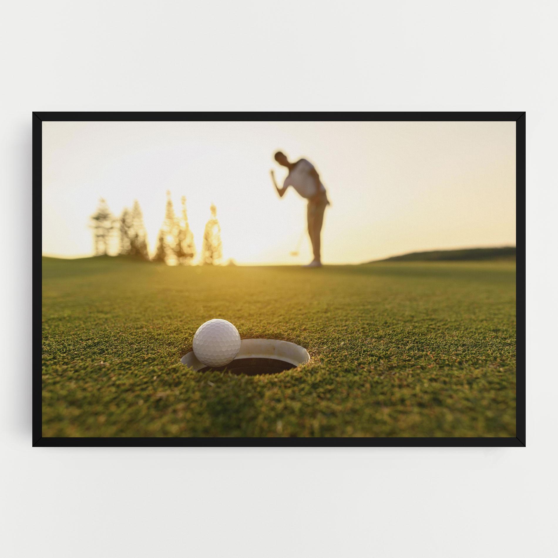 Tablou Canvas Golfer Concept mockup 0