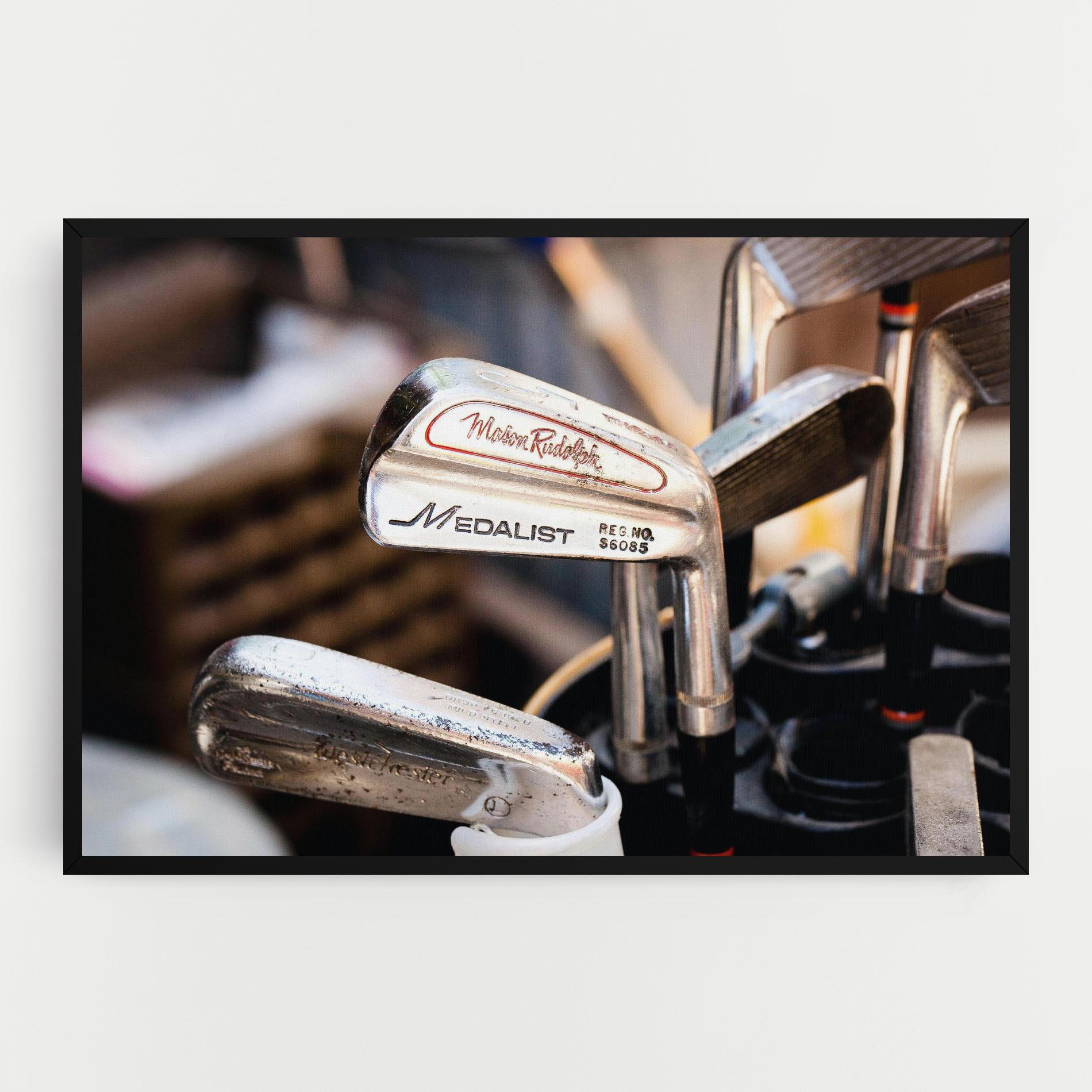 Tablou Canvas Silver Golf Club mockup 0