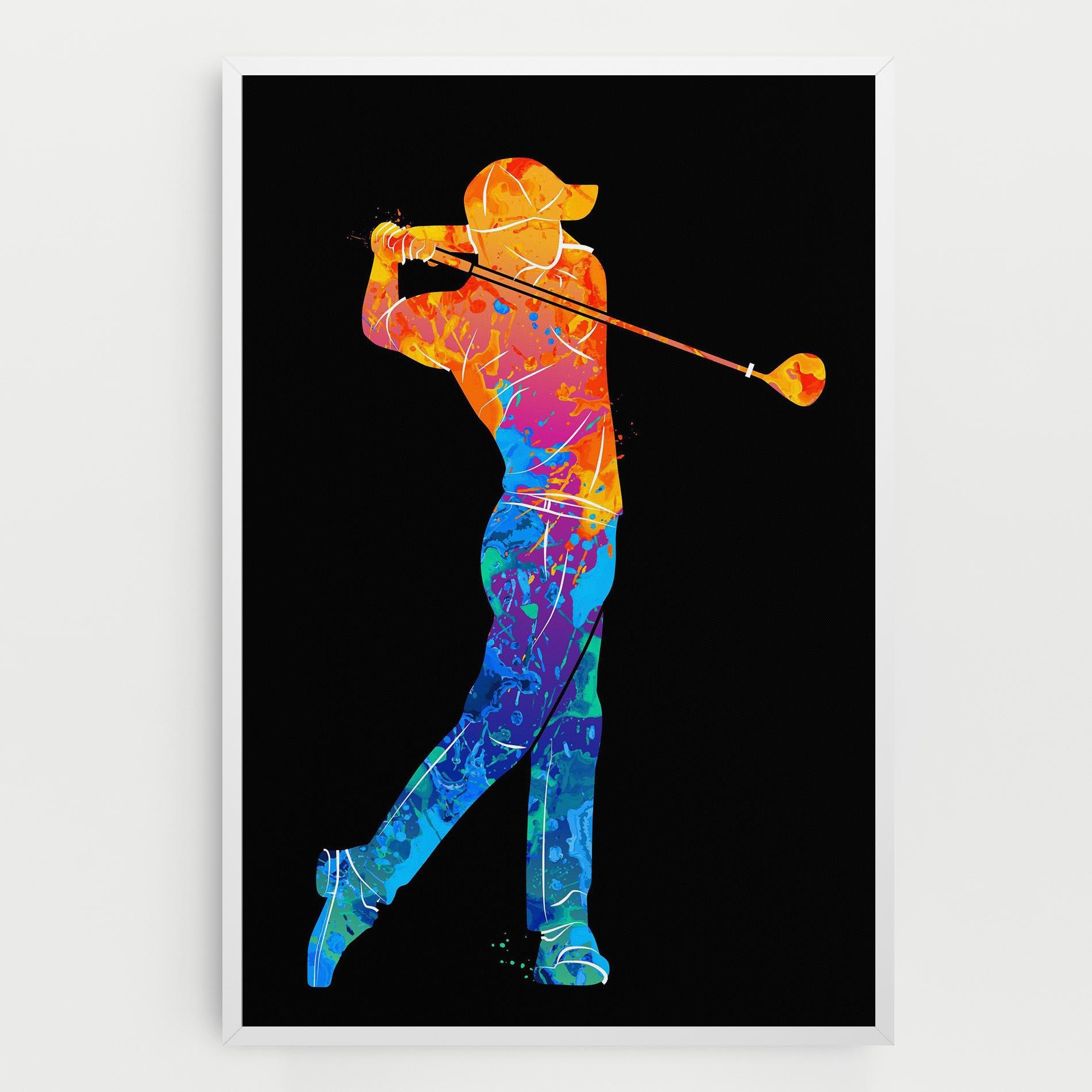Tablou Canvas Color Mix Golf mockup 0