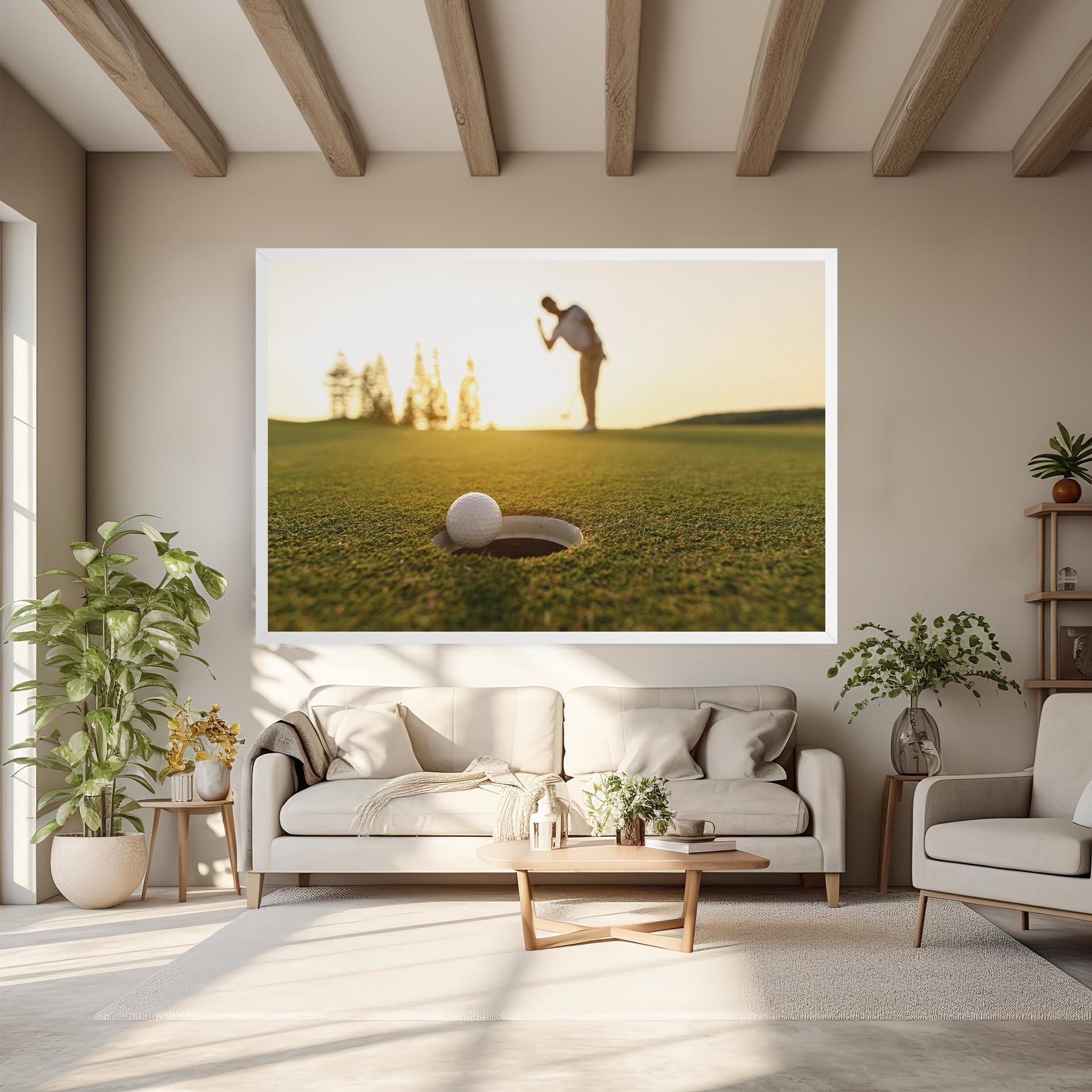 Tablou Canvas Golfer Concept mockup 6
