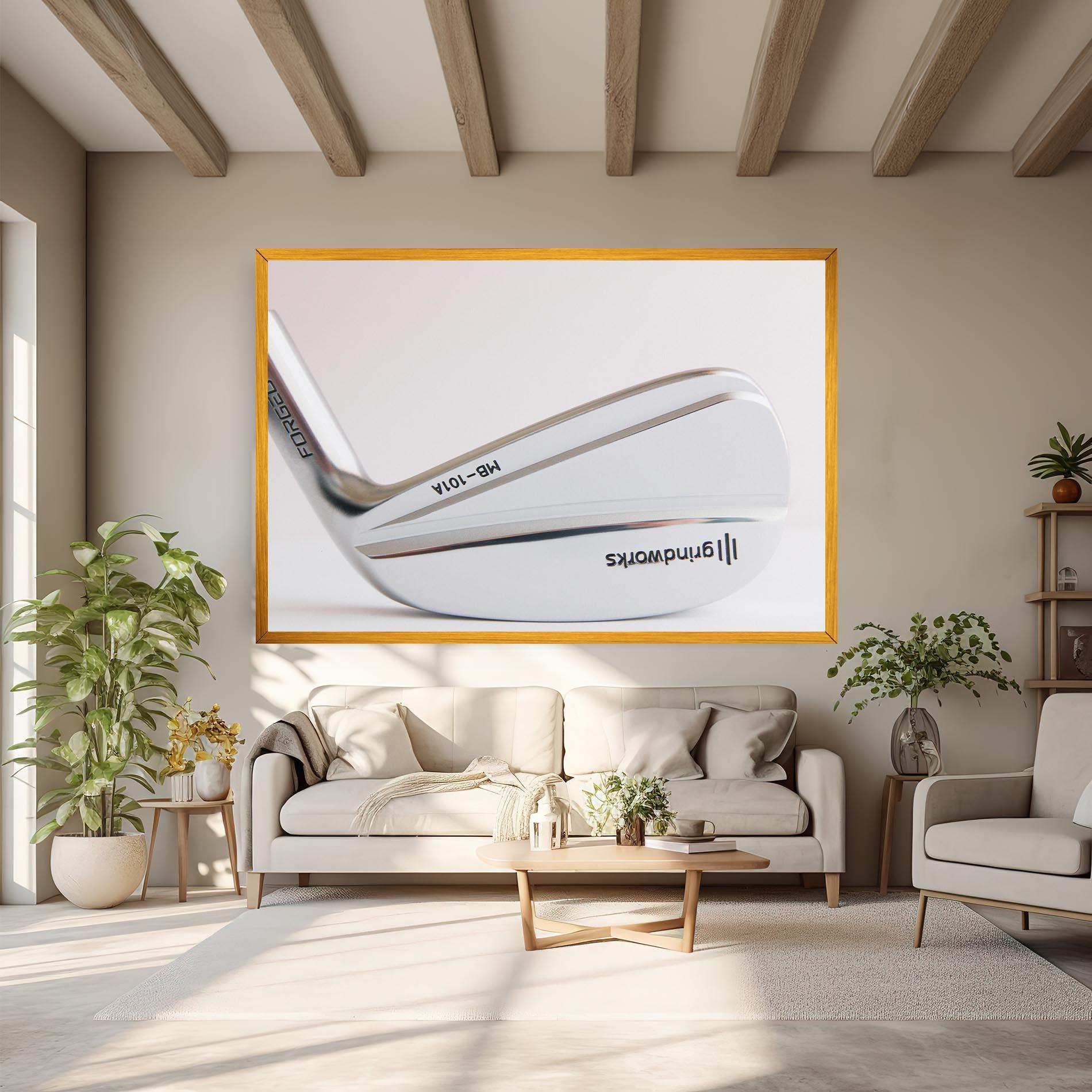 Tablou Canvas Shiny Golf Club mockup 6