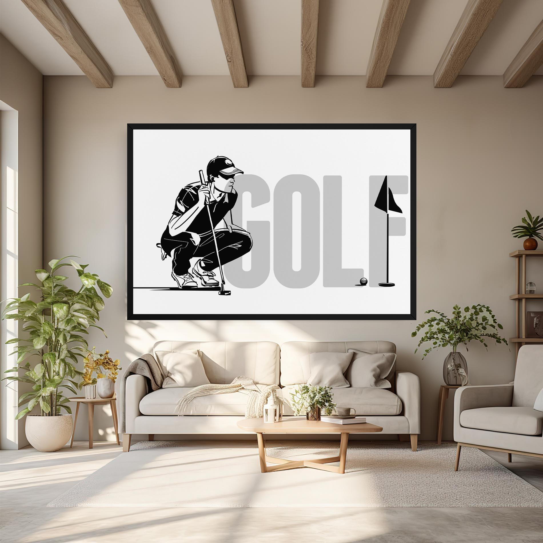 Tablou Canvas Golf mockup 6