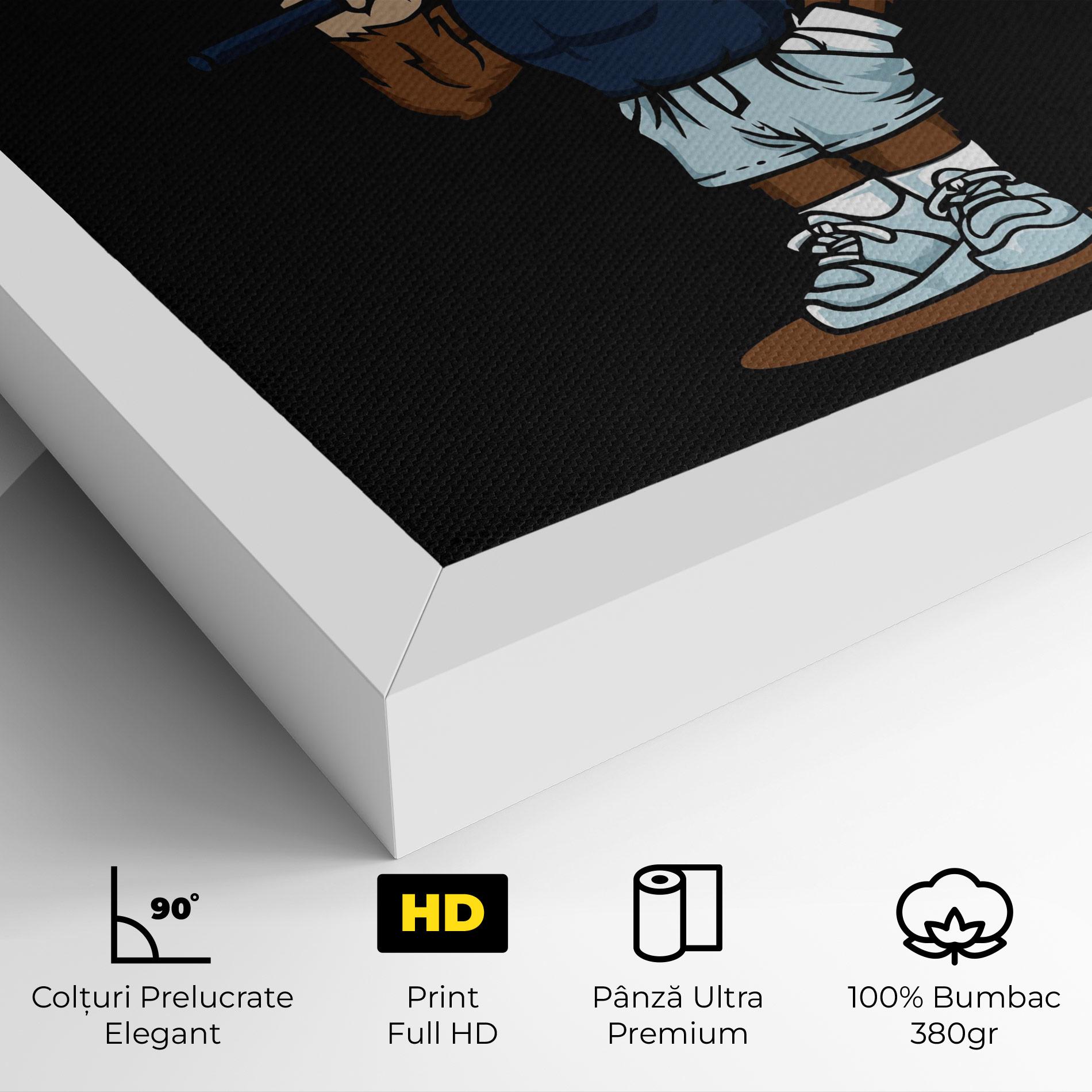 Tablou Canvas Ape Golf mockup 4