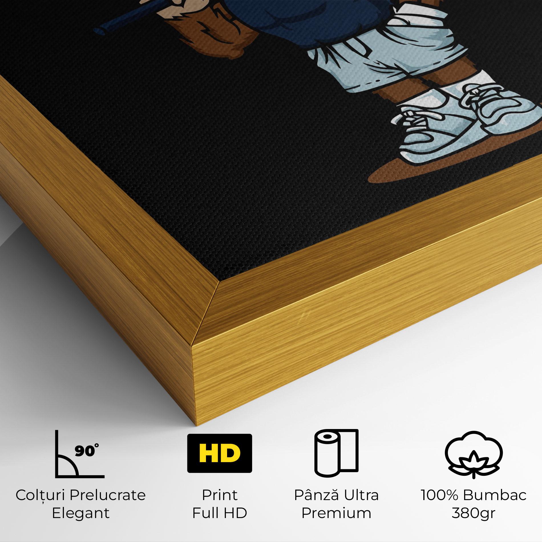 Tablou Canvas Ape Golf mockup 4