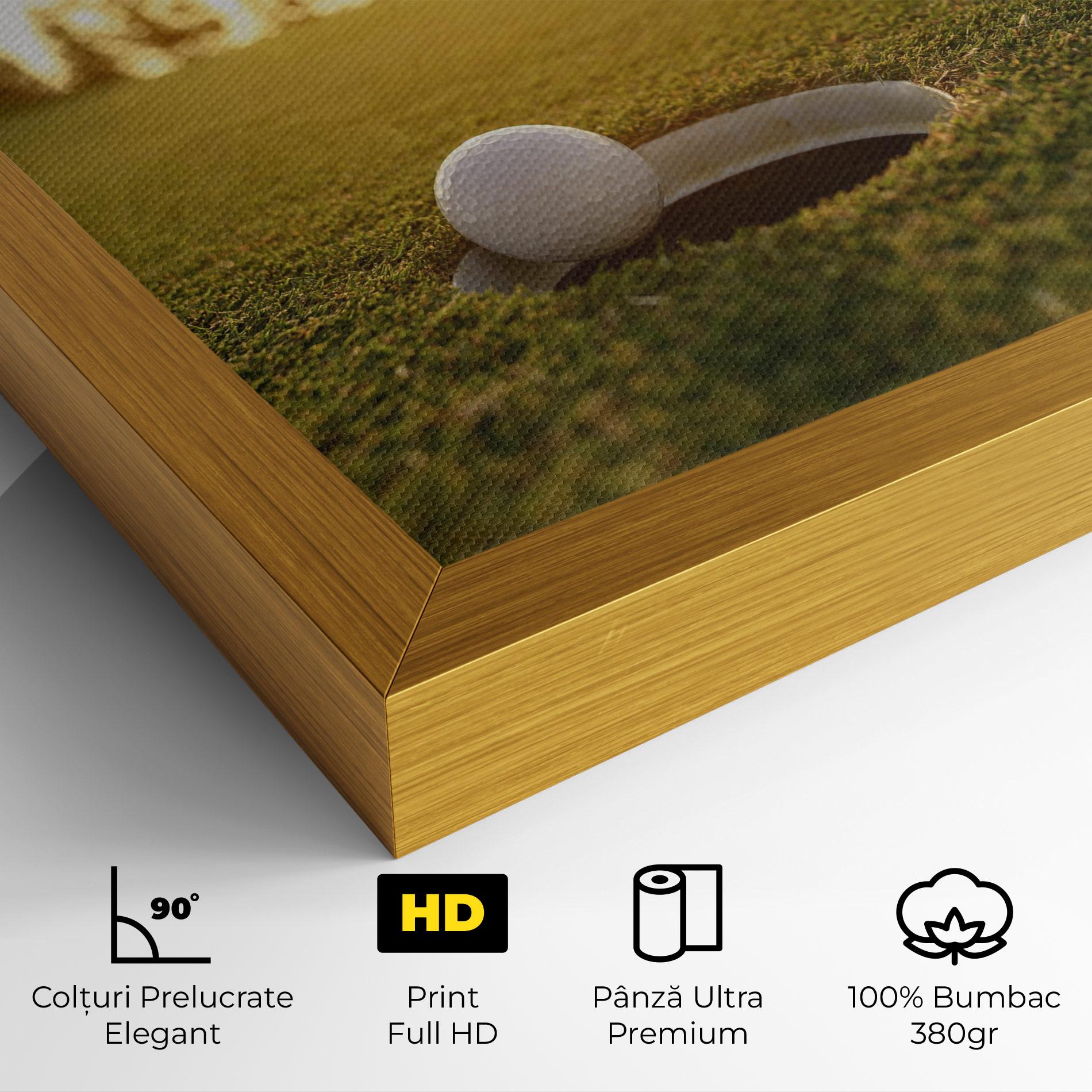 Tablou Canvas Golfer Concept mockup 4