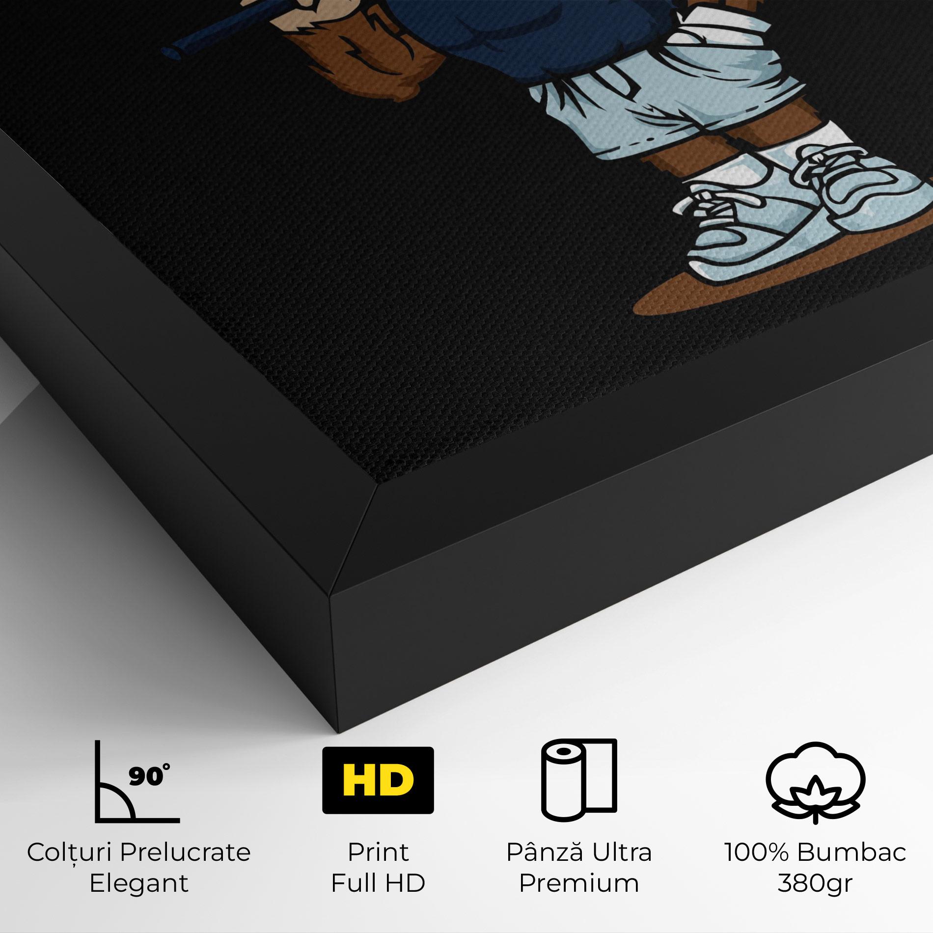 Tablou Canvas Ape Golf mockup 4