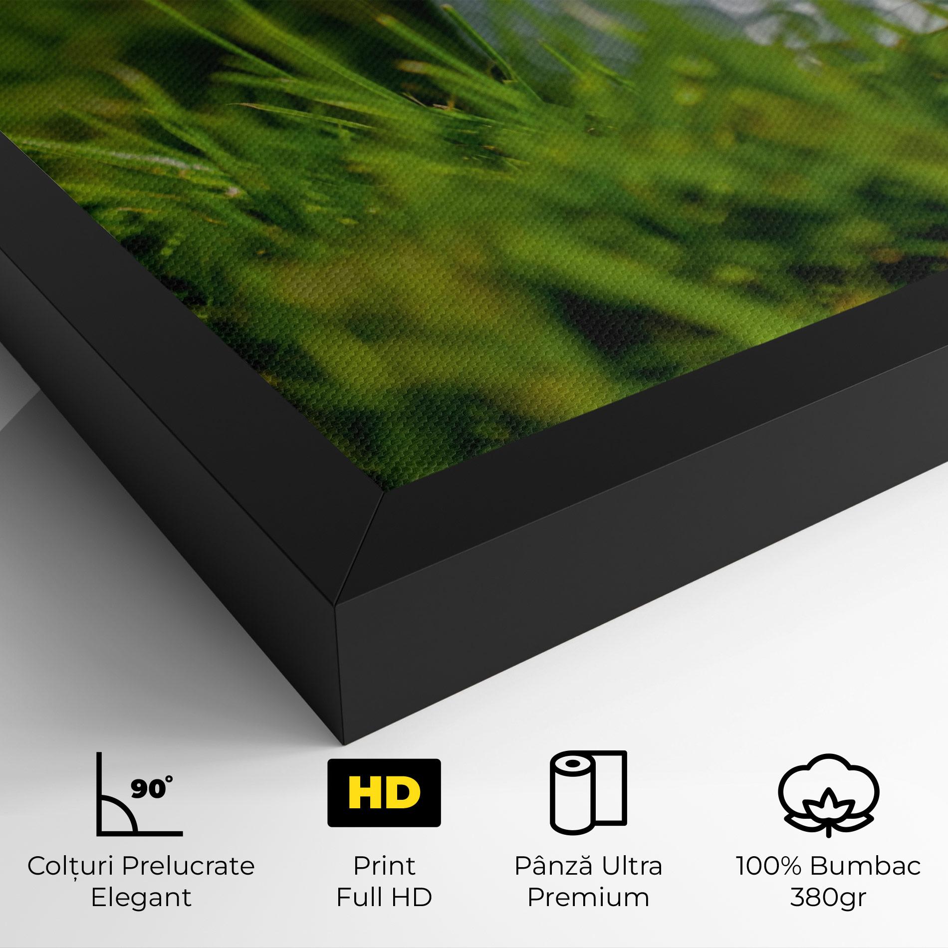 Tablou Canvas Golf Ball In Grass mockup 4