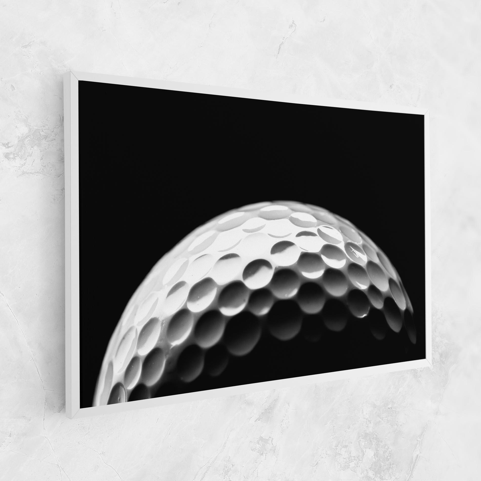 Tablou Canvas Golf Ball Close Up mockup 1