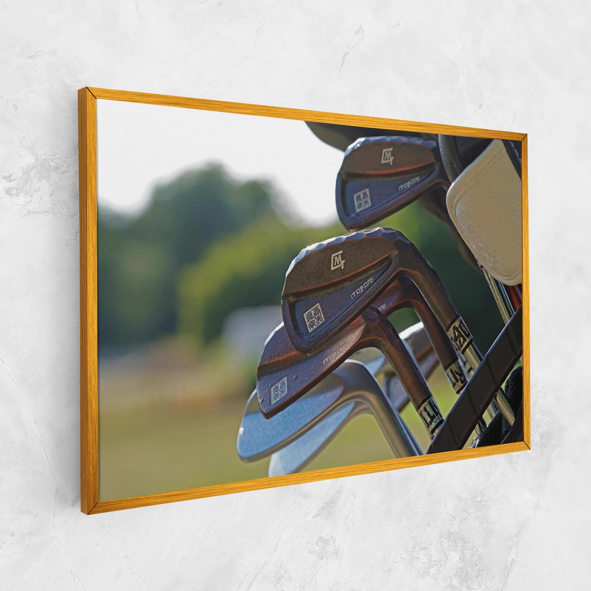 Tablou Canvas Brown Golf Club mockup 1