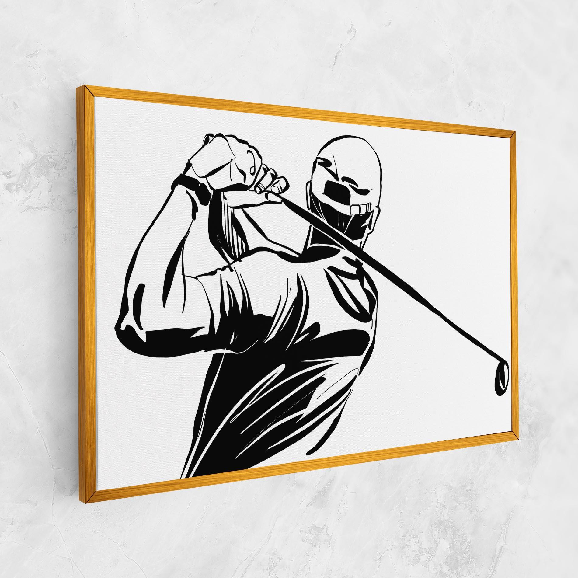 Tablou Canvas Golf Back mockup 1