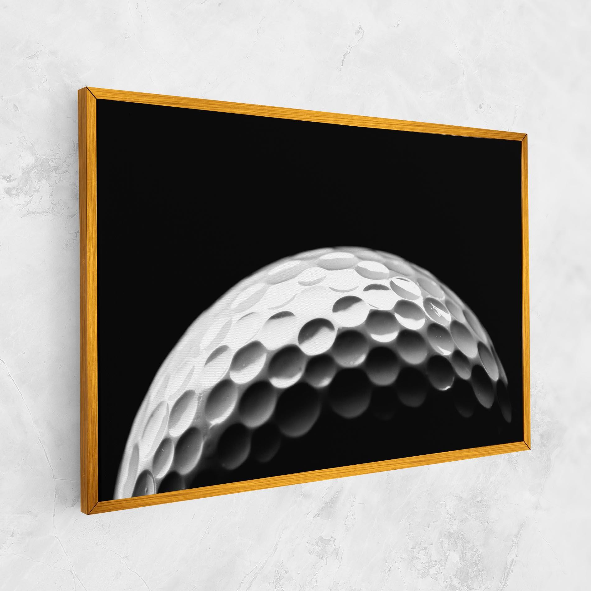 Tablou Canvas Golf Ball Close Up mockup 1