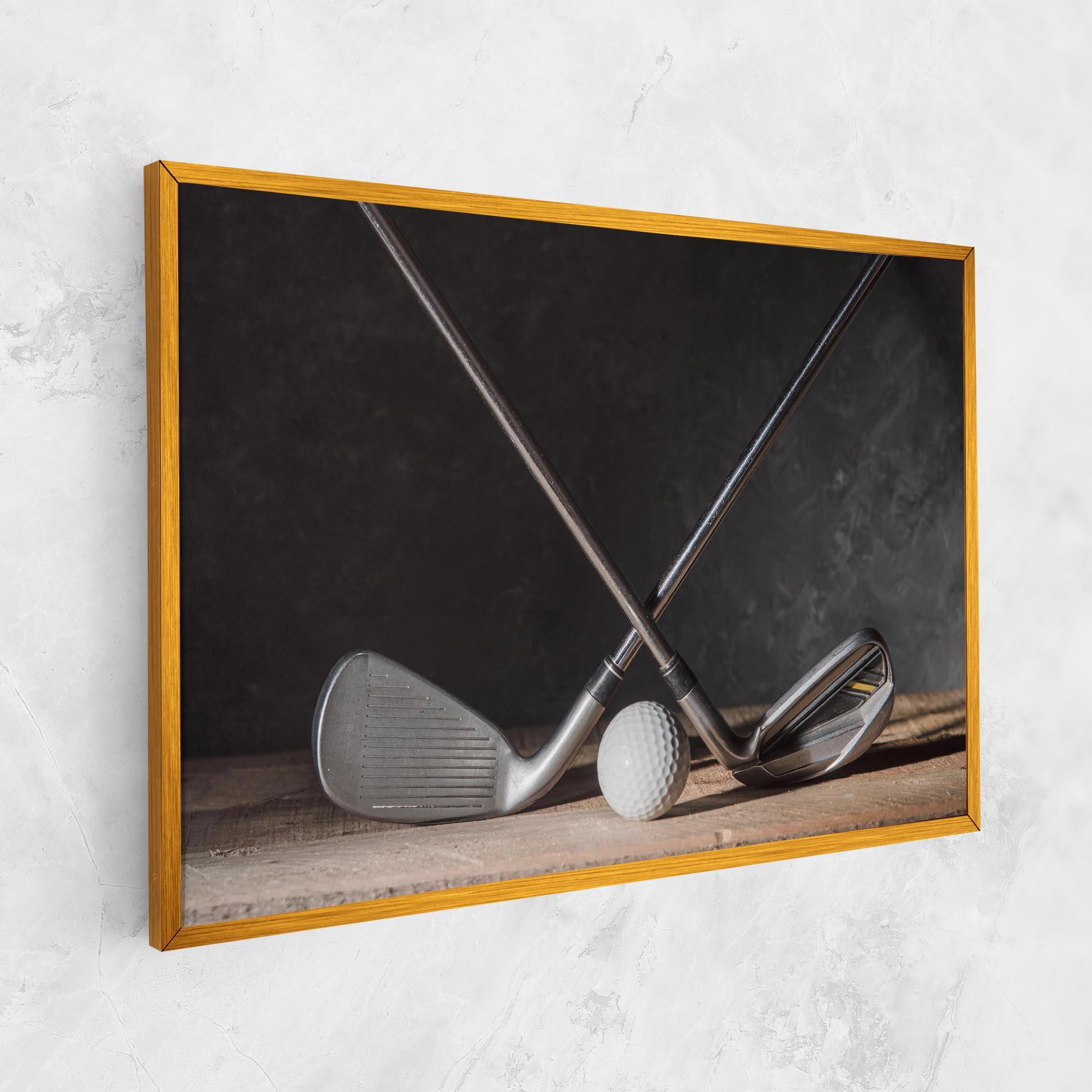 Tablou Canvas Golf Club Ball mockup 1