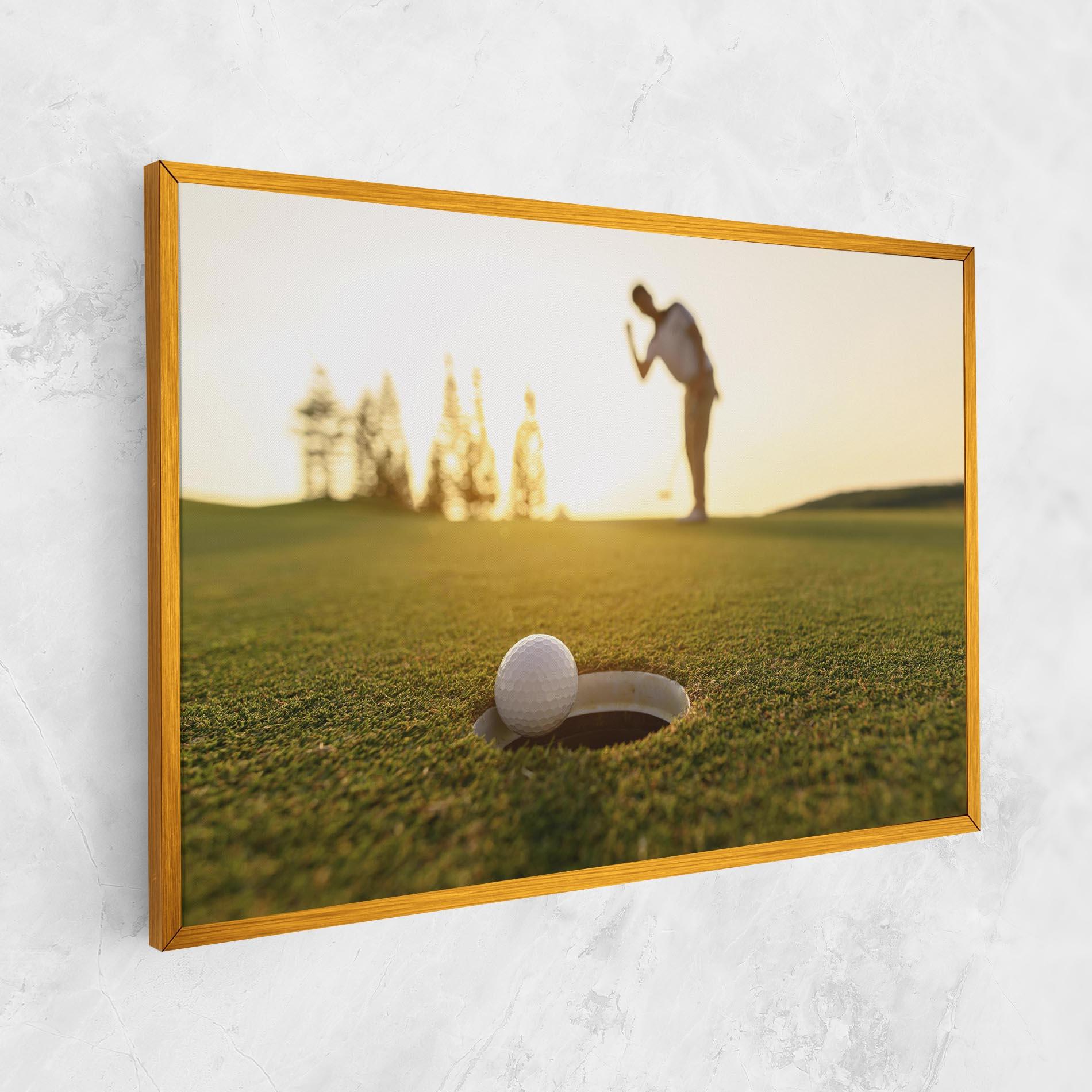 Tablou Canvas Golfer Concept mockup 1
