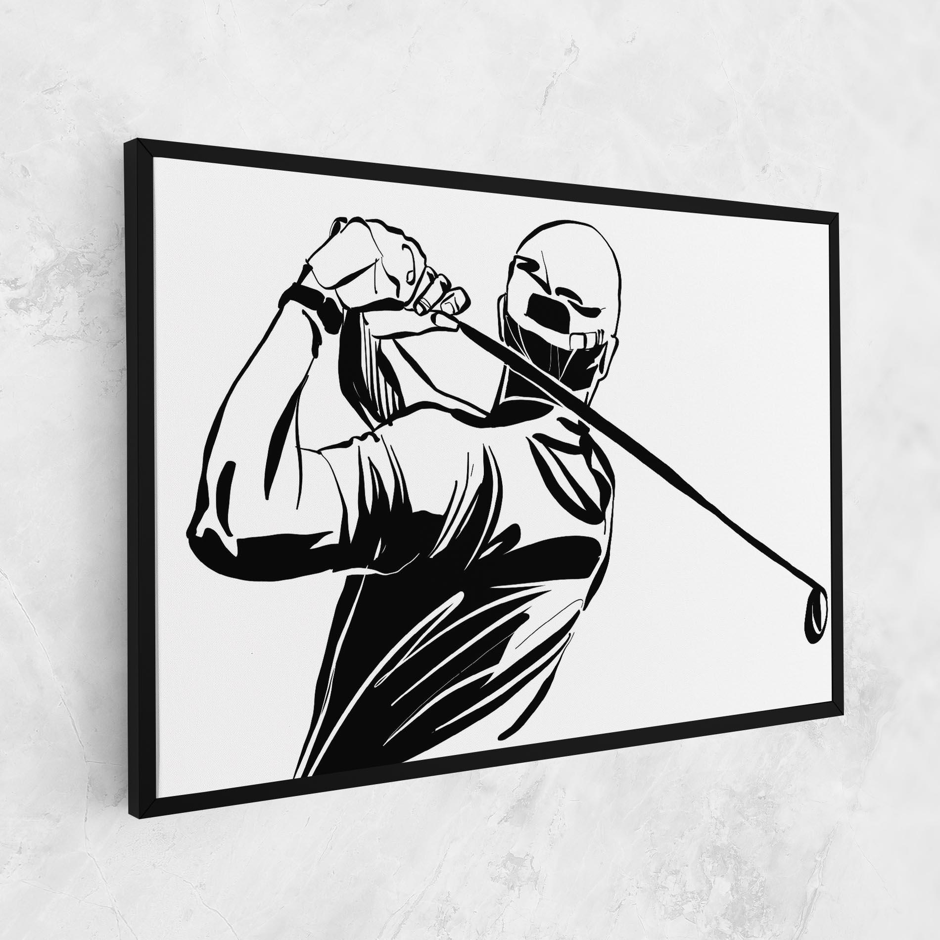 Tablou Canvas Golf Back mockup 1