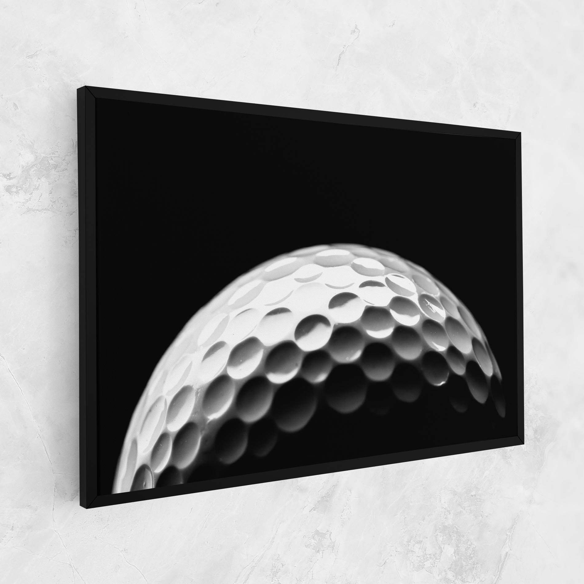 Tablou Canvas Golf Ball Close Up mockup 1