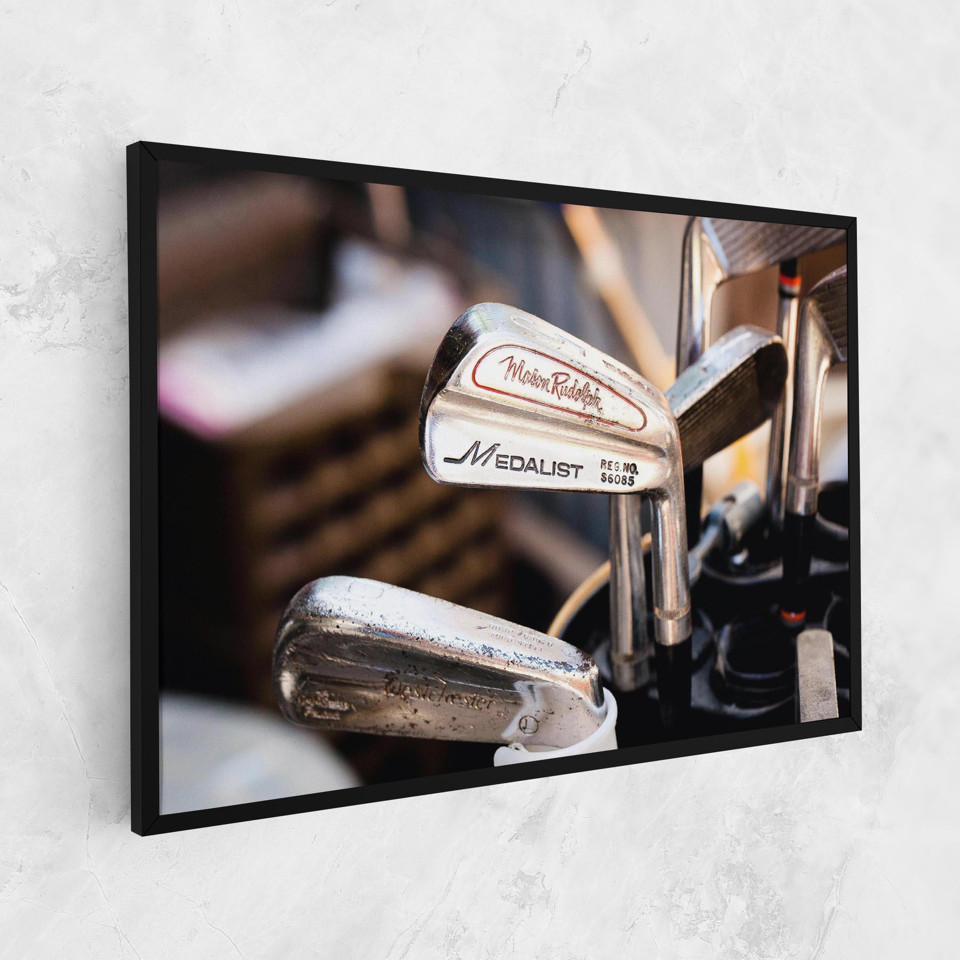 Tablou Canvas Silver Golf Club mockup 1