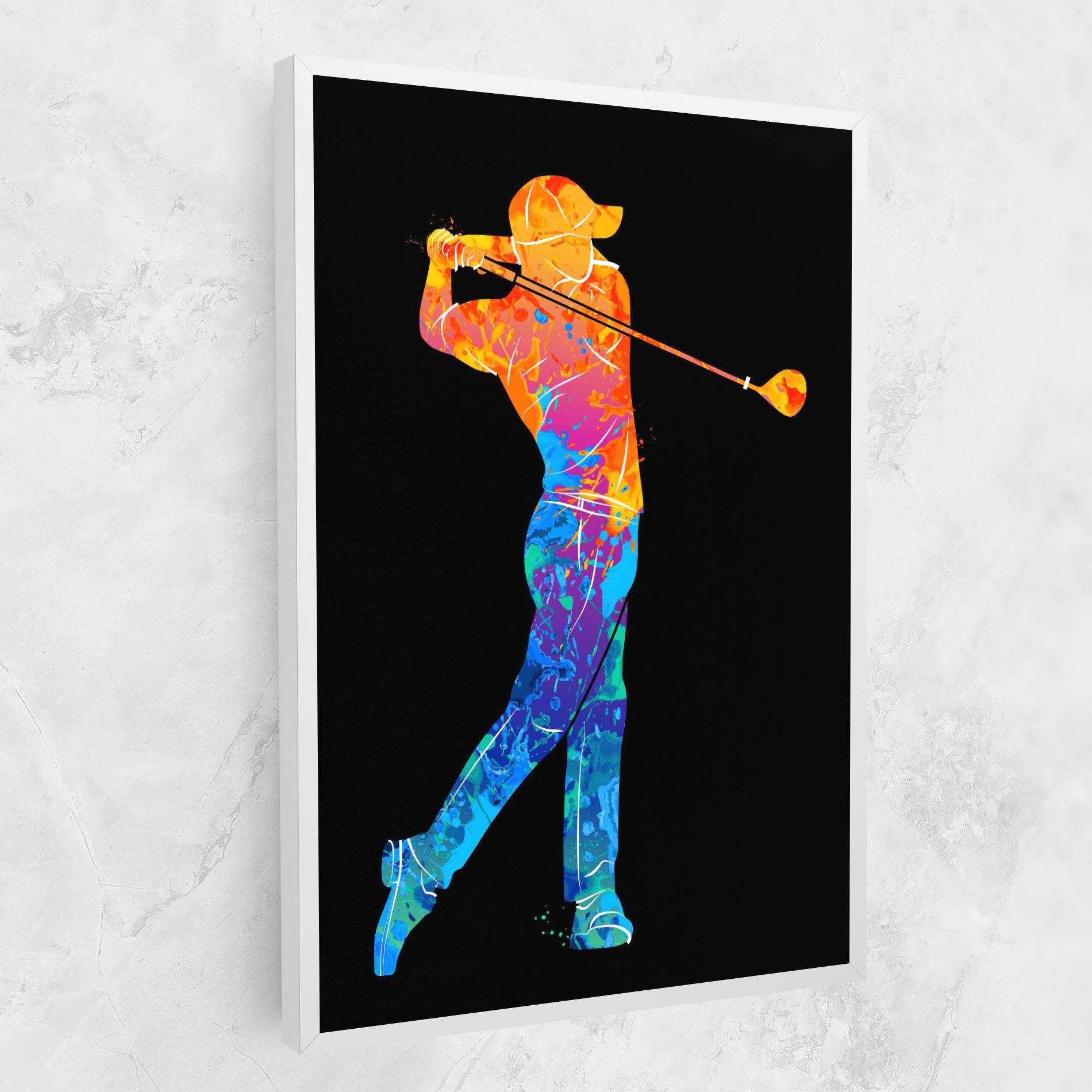 Tablou Canvas Color Mix Golf mockup 1