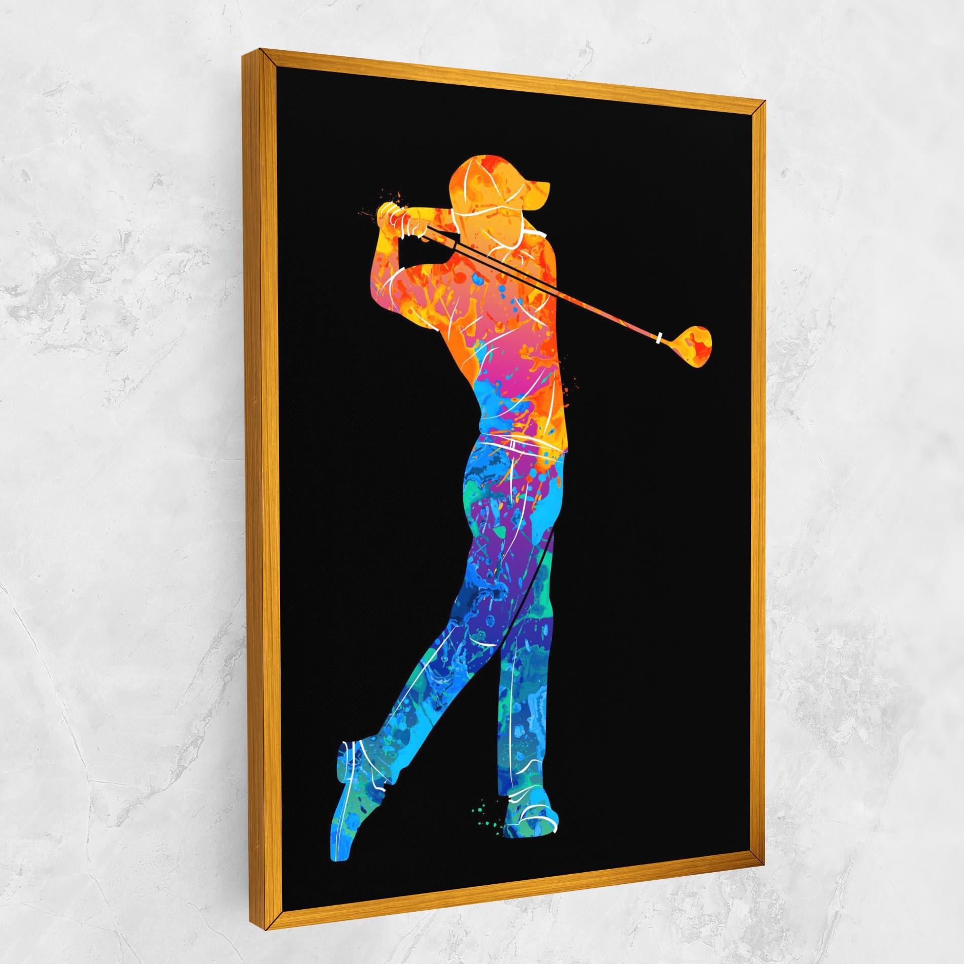 Tablou Canvas Color Mix Golf mockup 1