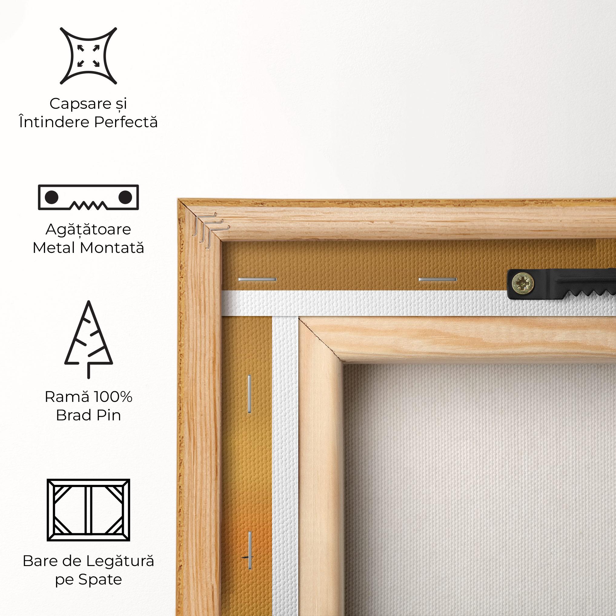 Tablou Canvas Gold Sunrise mockup 5