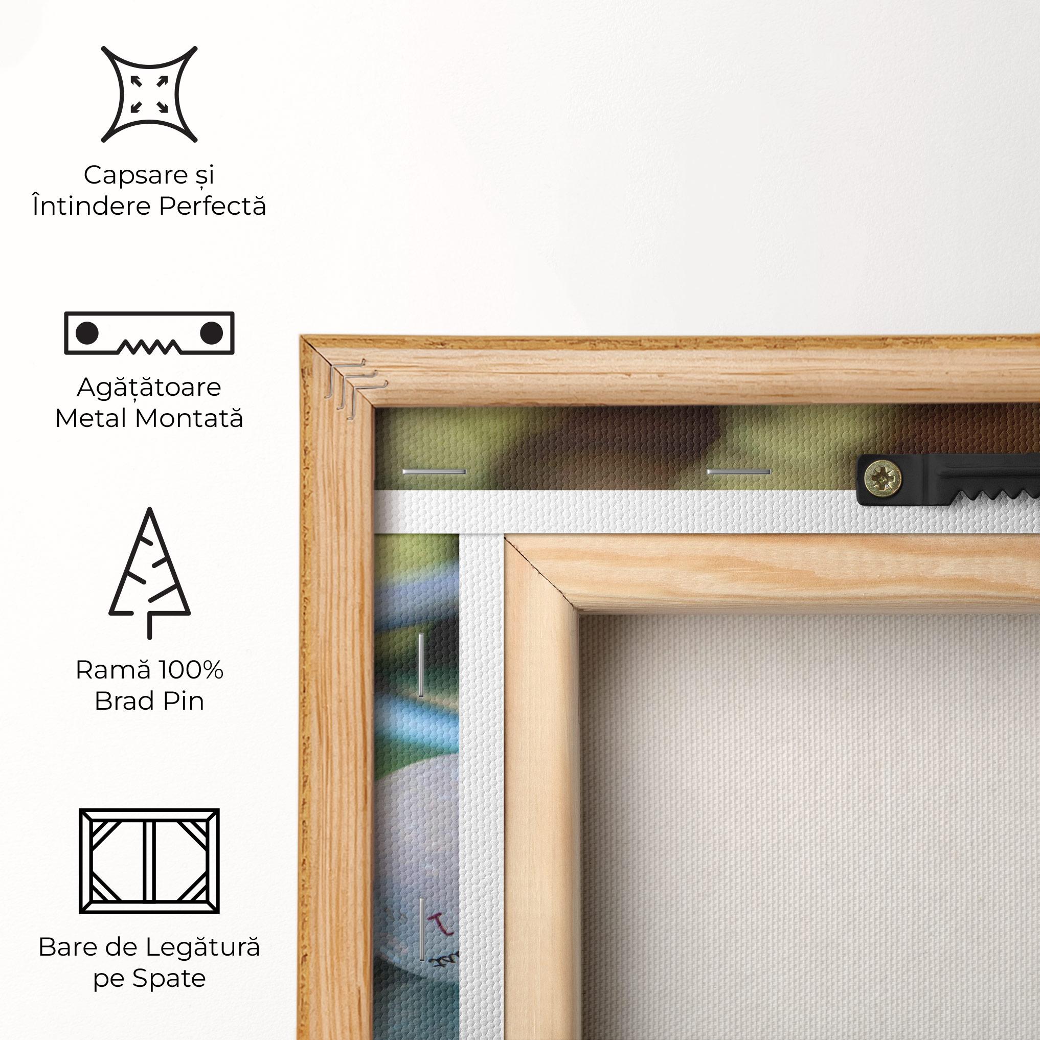 Tablou Canvas Golf Balls Set mockup 5