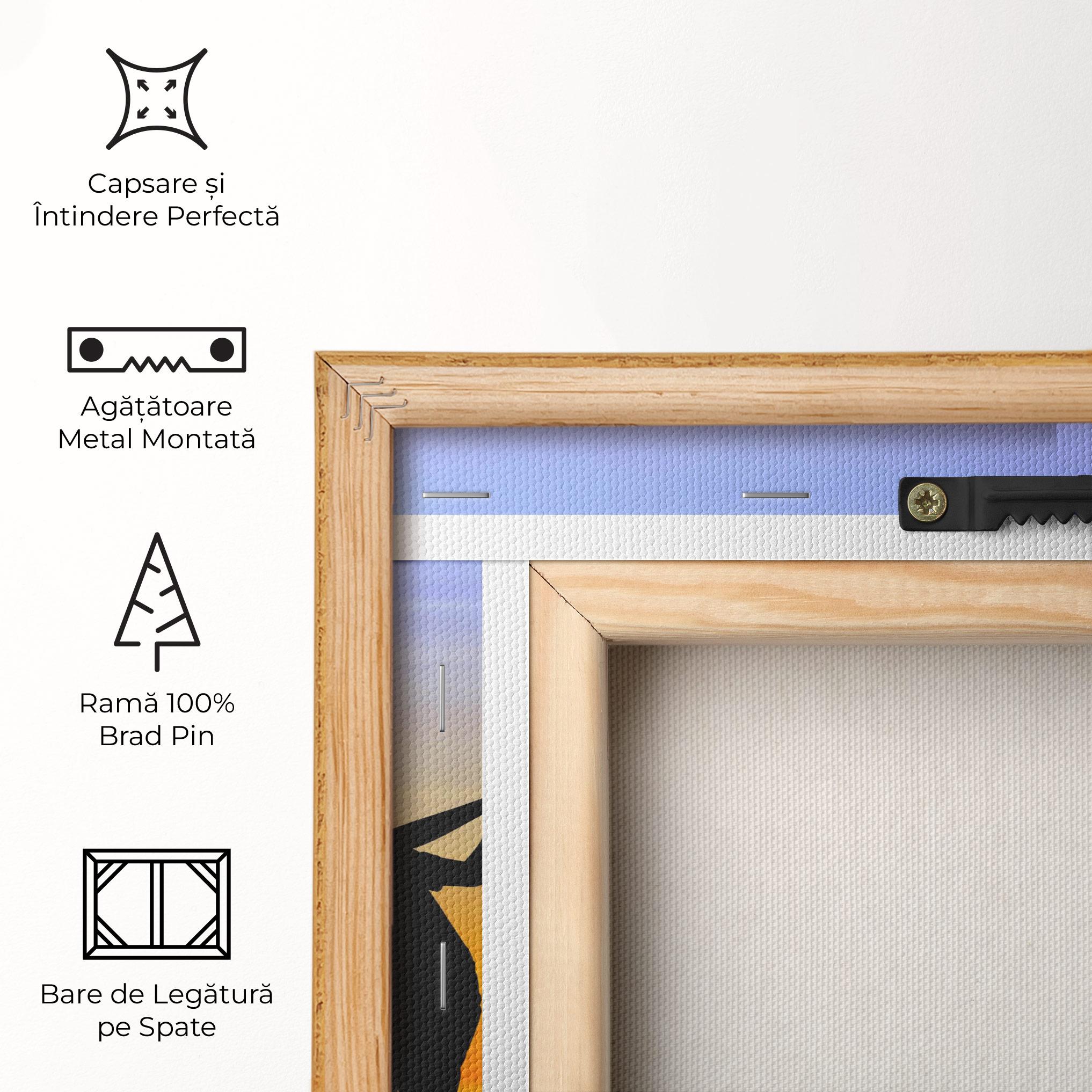 Tablou Canvas Playing Golf Sunrise mockup 5