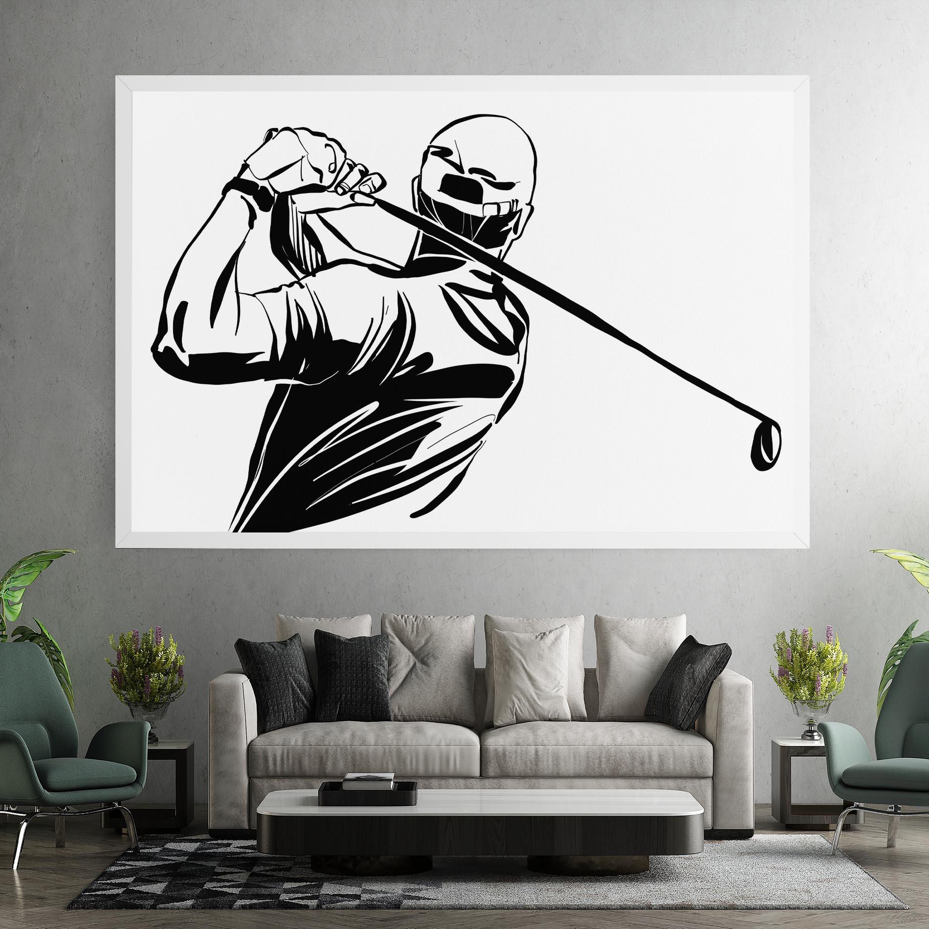 Tablou Canvas Golf Back mockup 7