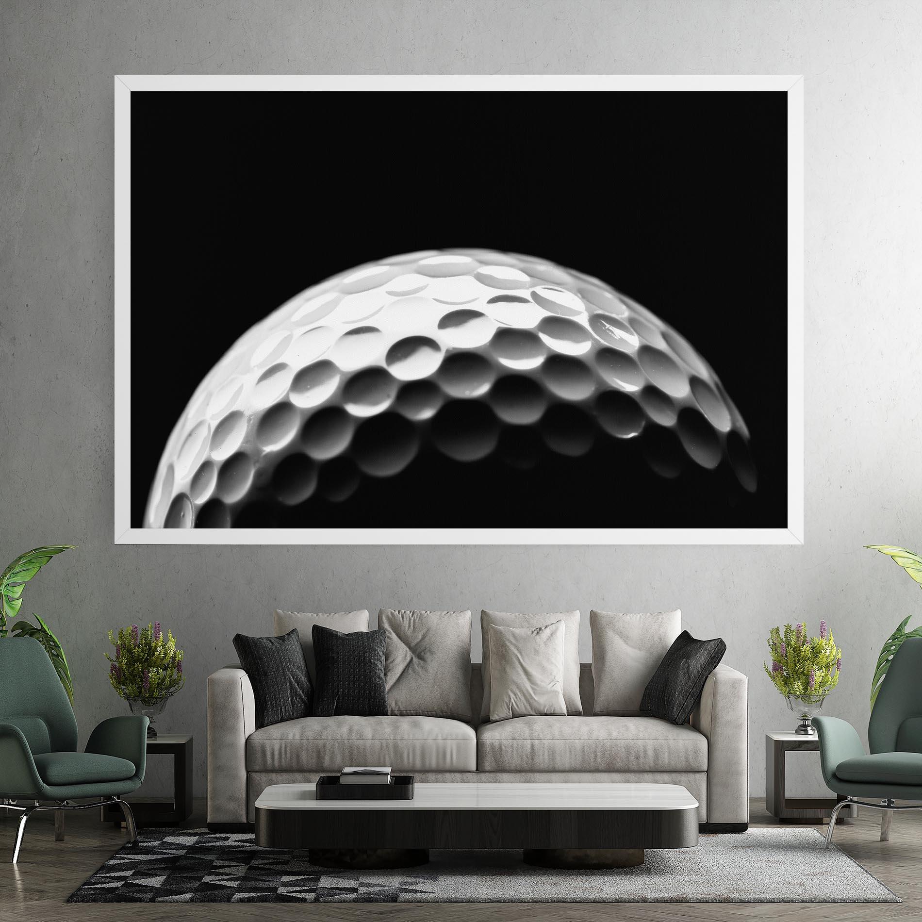 Tablou Canvas Golf Ball Close Up mockup 7