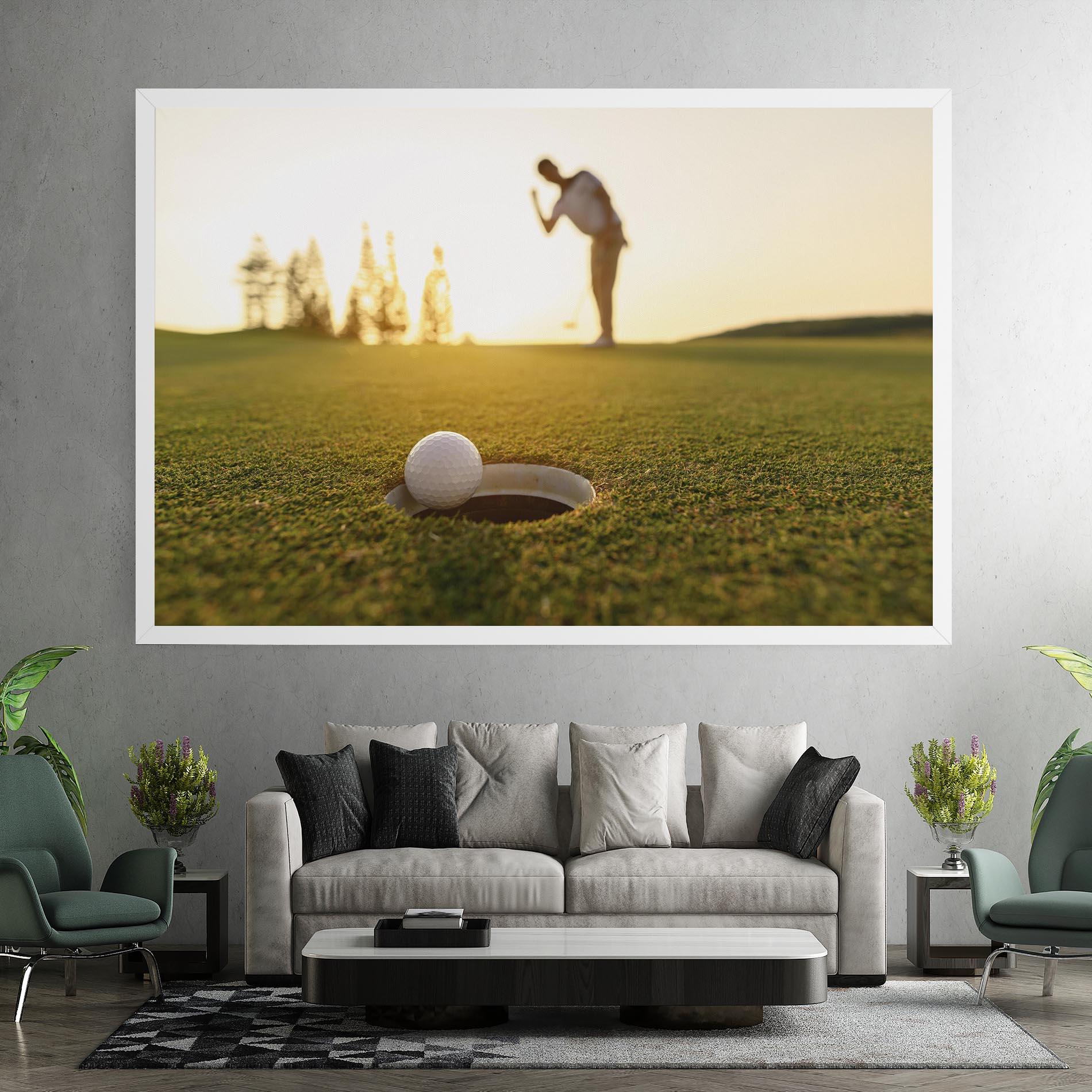 Tablou Canvas Golfer Concept mockup 7