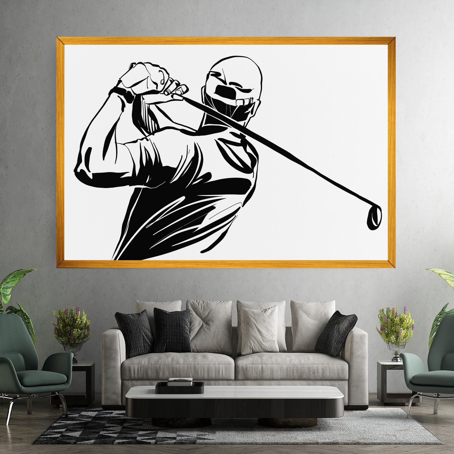 Tablou Canvas Golf Back mockup 7