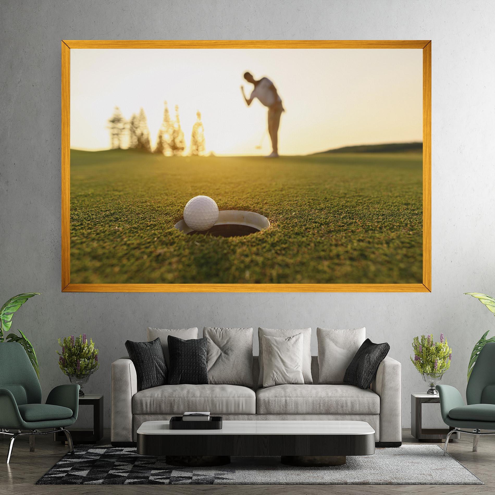 Tablou Canvas Golfer Concept mockup 7