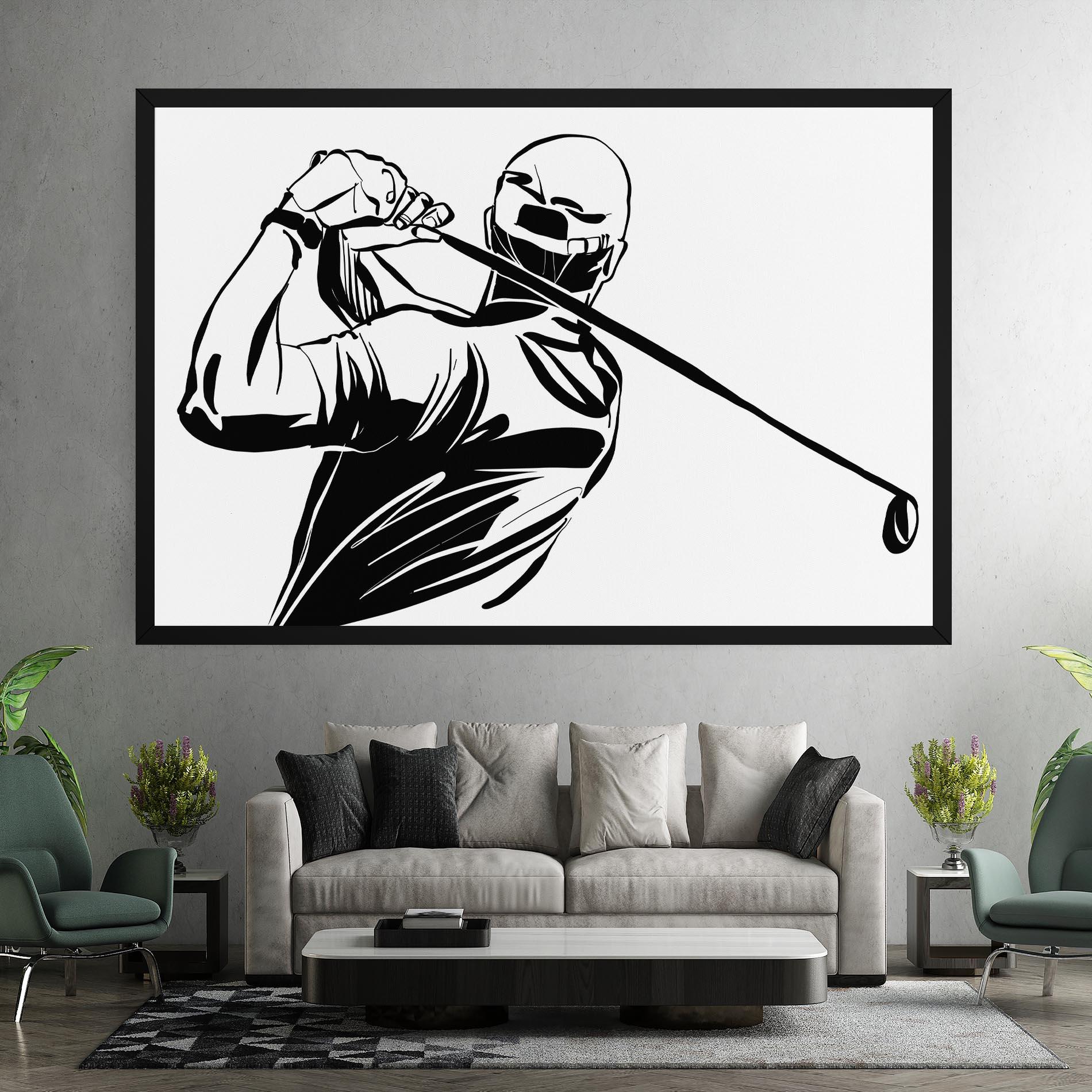 Tablou Canvas Golf Back mockup 7