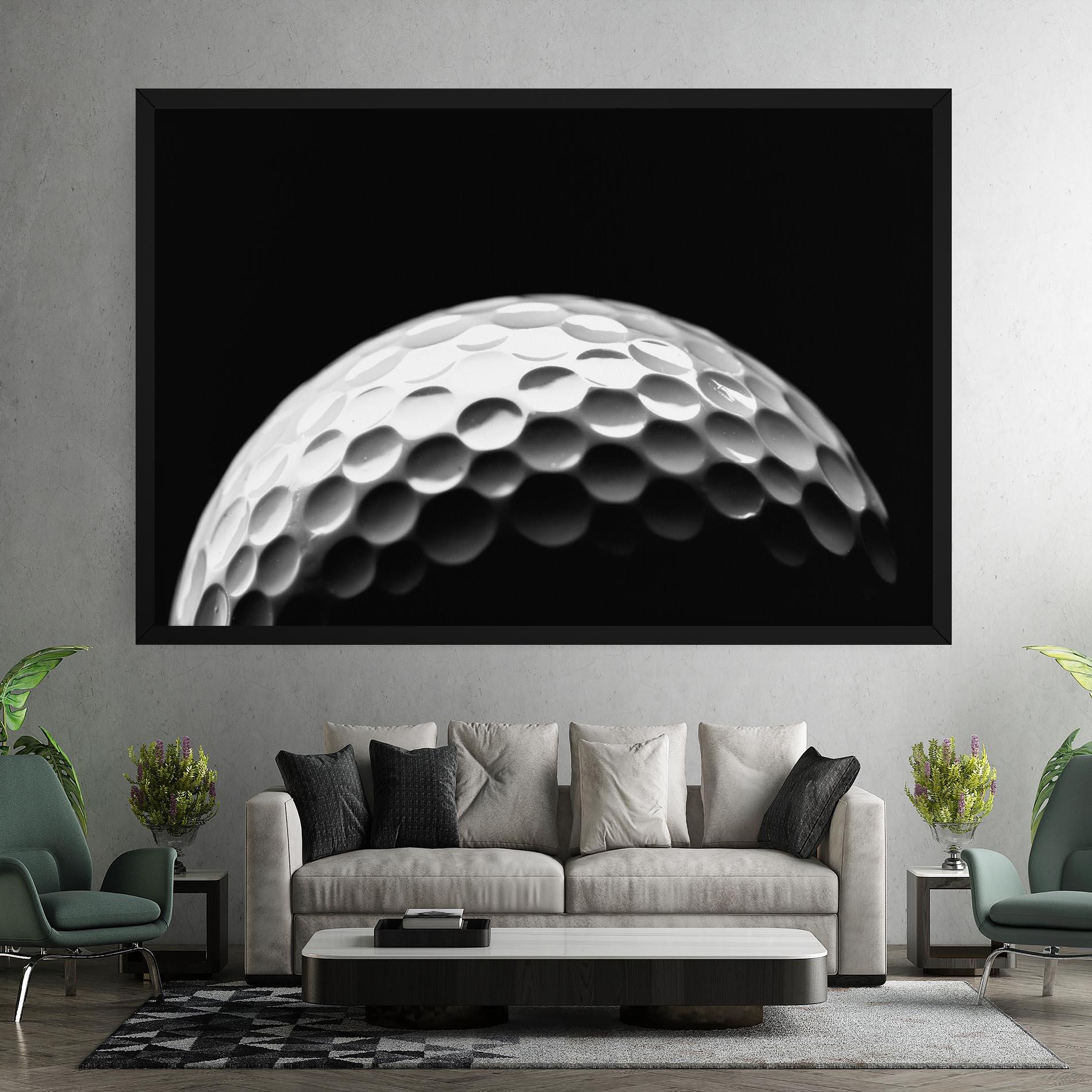 Tablou Canvas Golf Ball Close Up mockup 7