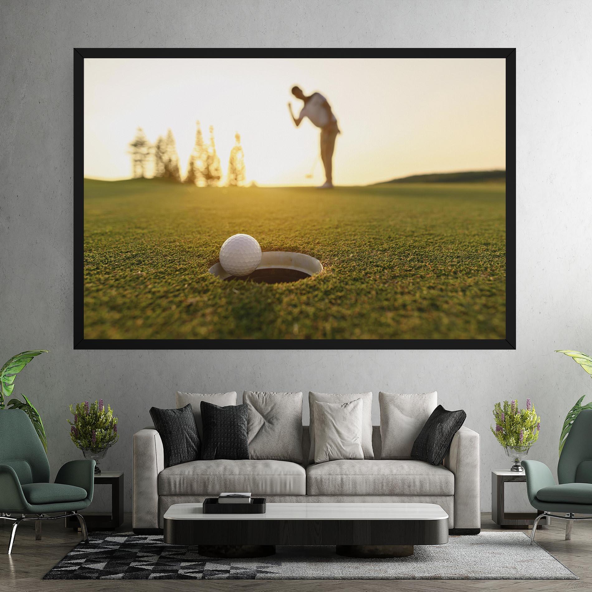 Tablou Canvas Golfer Concept mockup 7