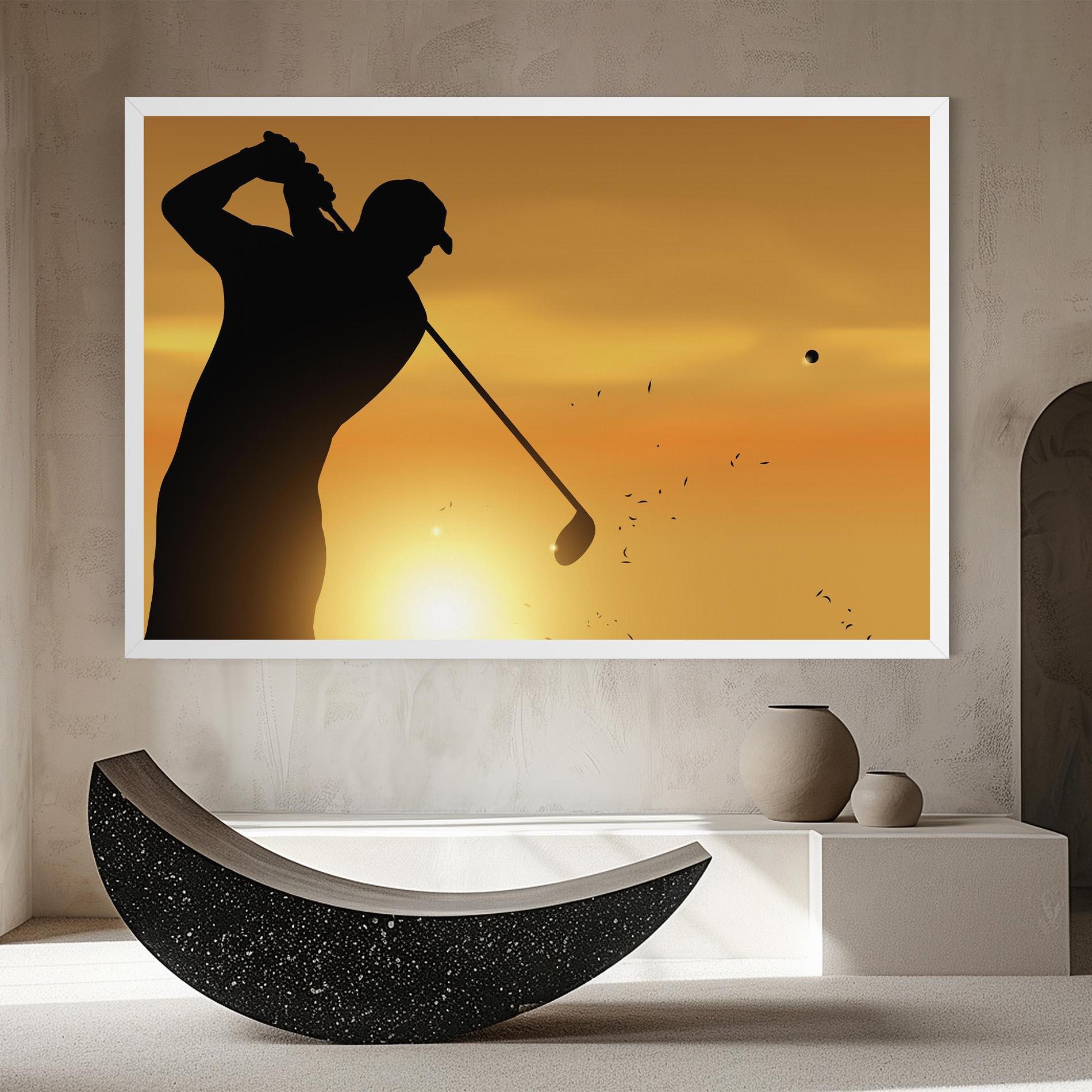 Tablou Canvas Gold Sunrise mockup 8