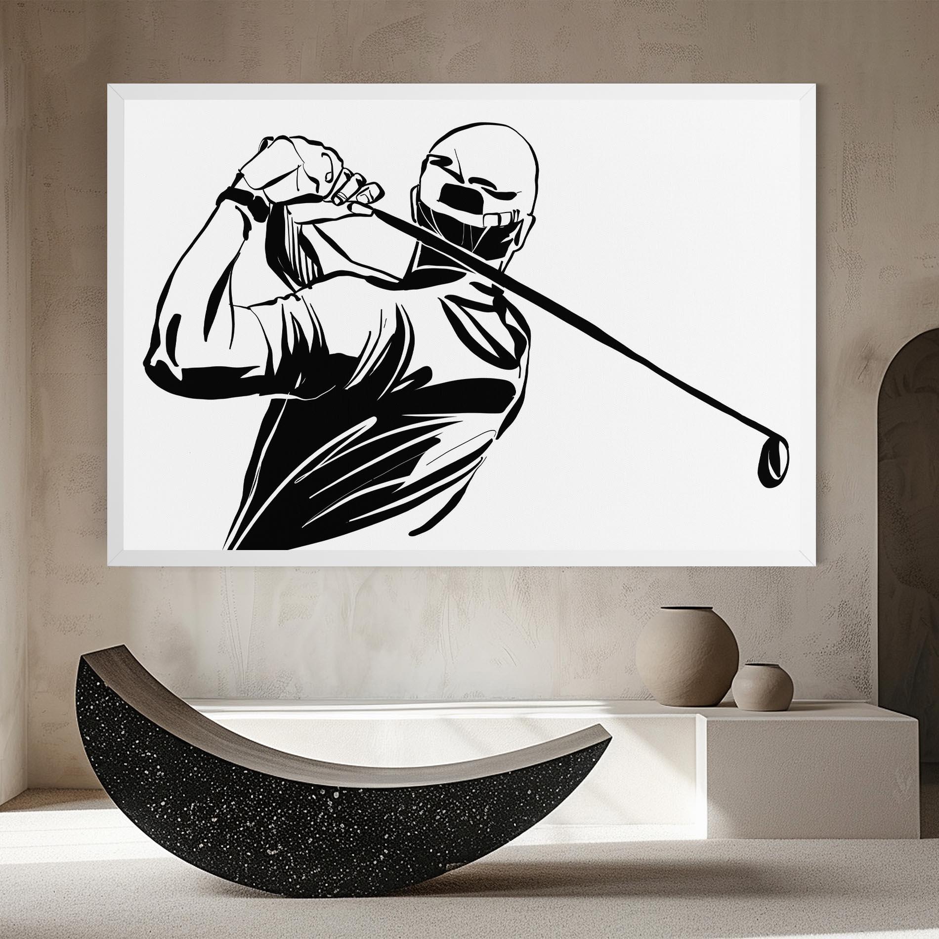 Tablou Canvas Golf Back mockup 8