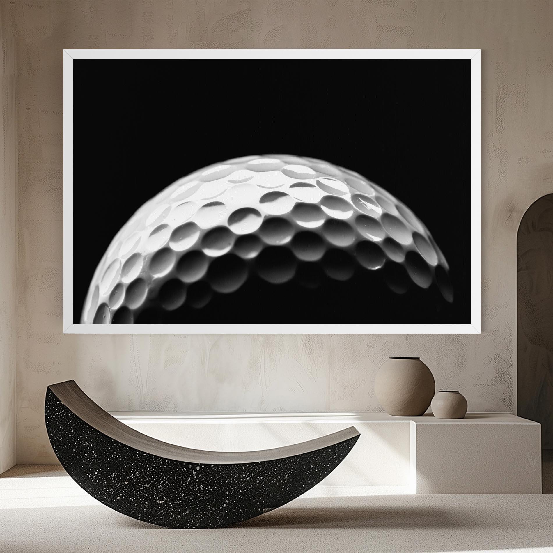 Tablou Canvas Golf Ball Close Up mockup 8