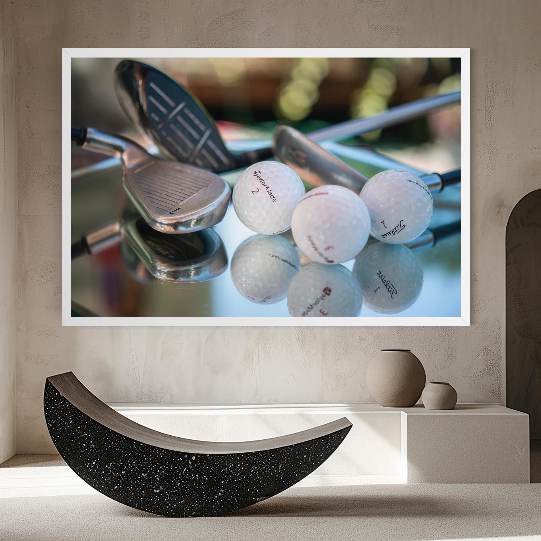 Tablou Canvas Golf Balls Set mockup 8