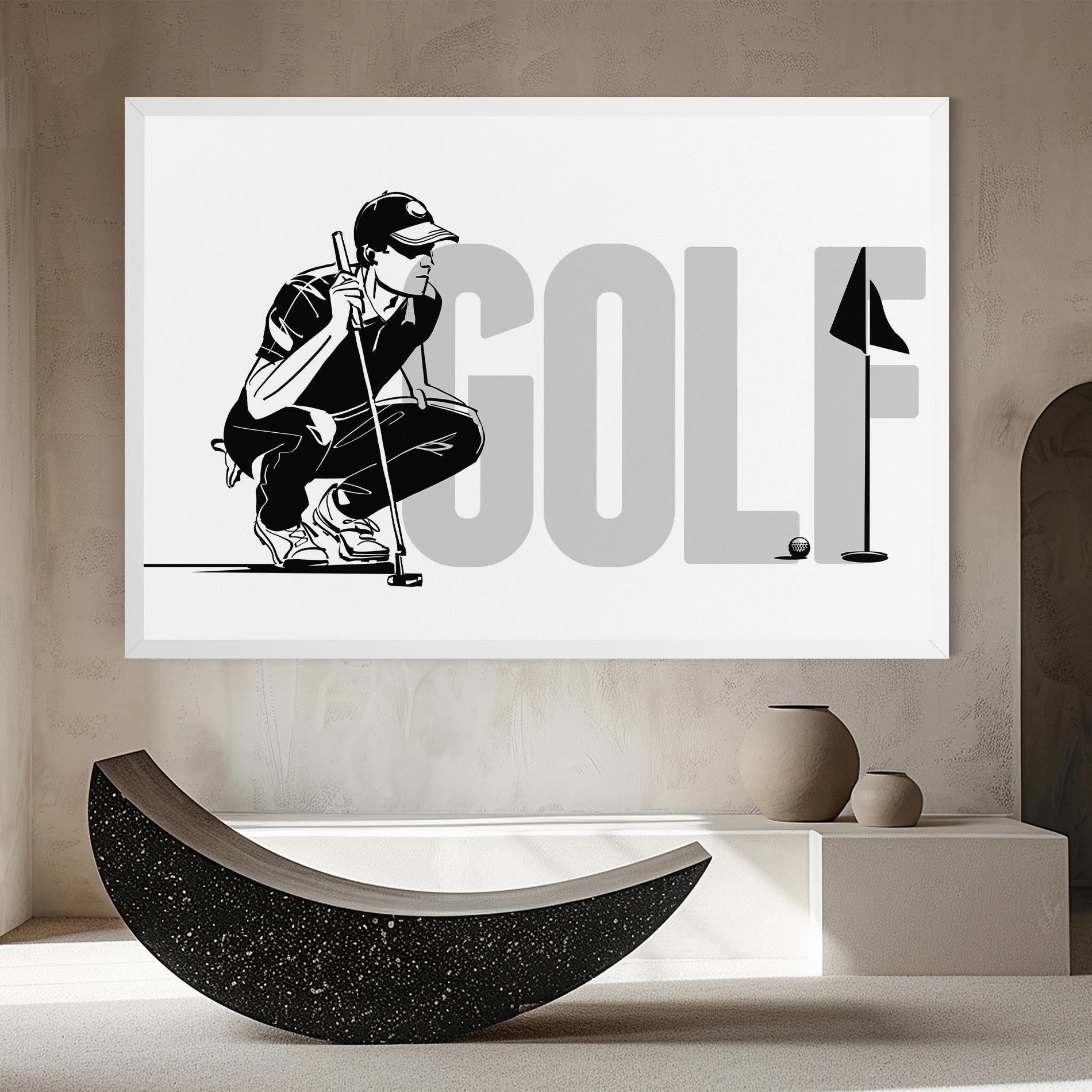 Tablou Canvas Golf mockup 8