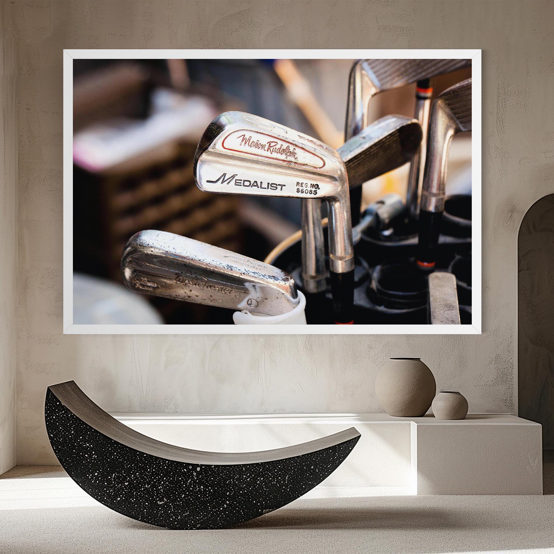 Tablou Canvas Silver Golf Club mockup 8