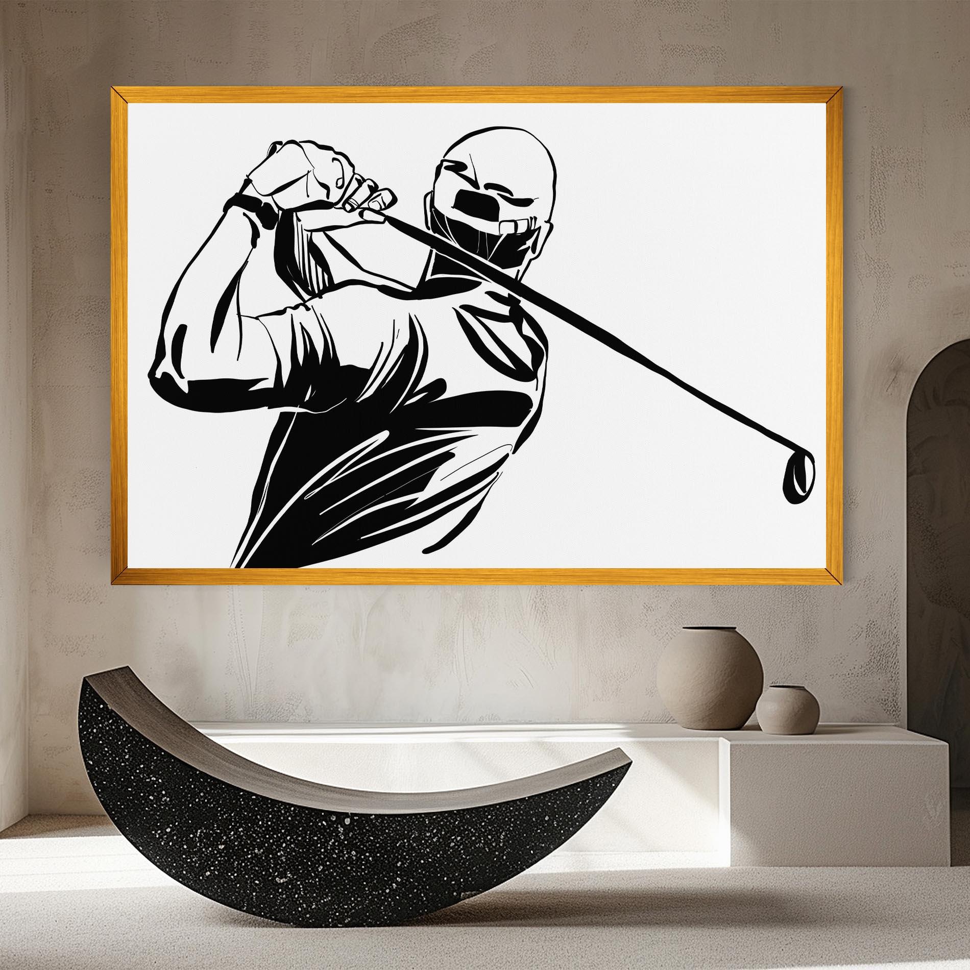 Tablou Canvas Golf Back mockup 8