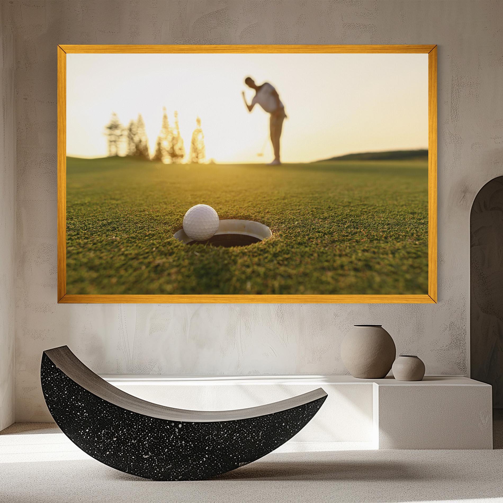 Tablou Canvas Golfer Concept mockup 8