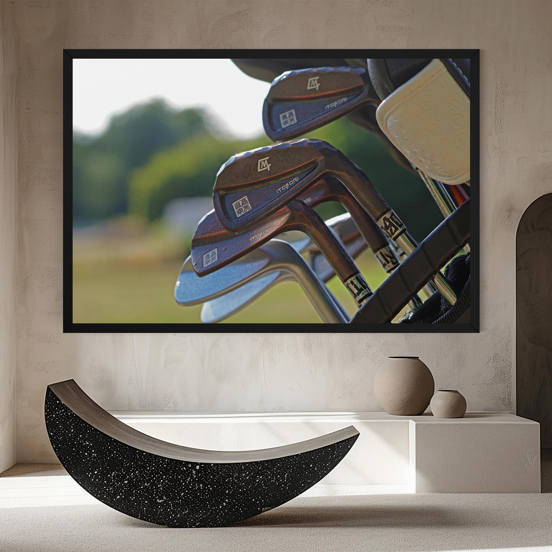 Tablou Canvas Brown Golf Club mockup 8