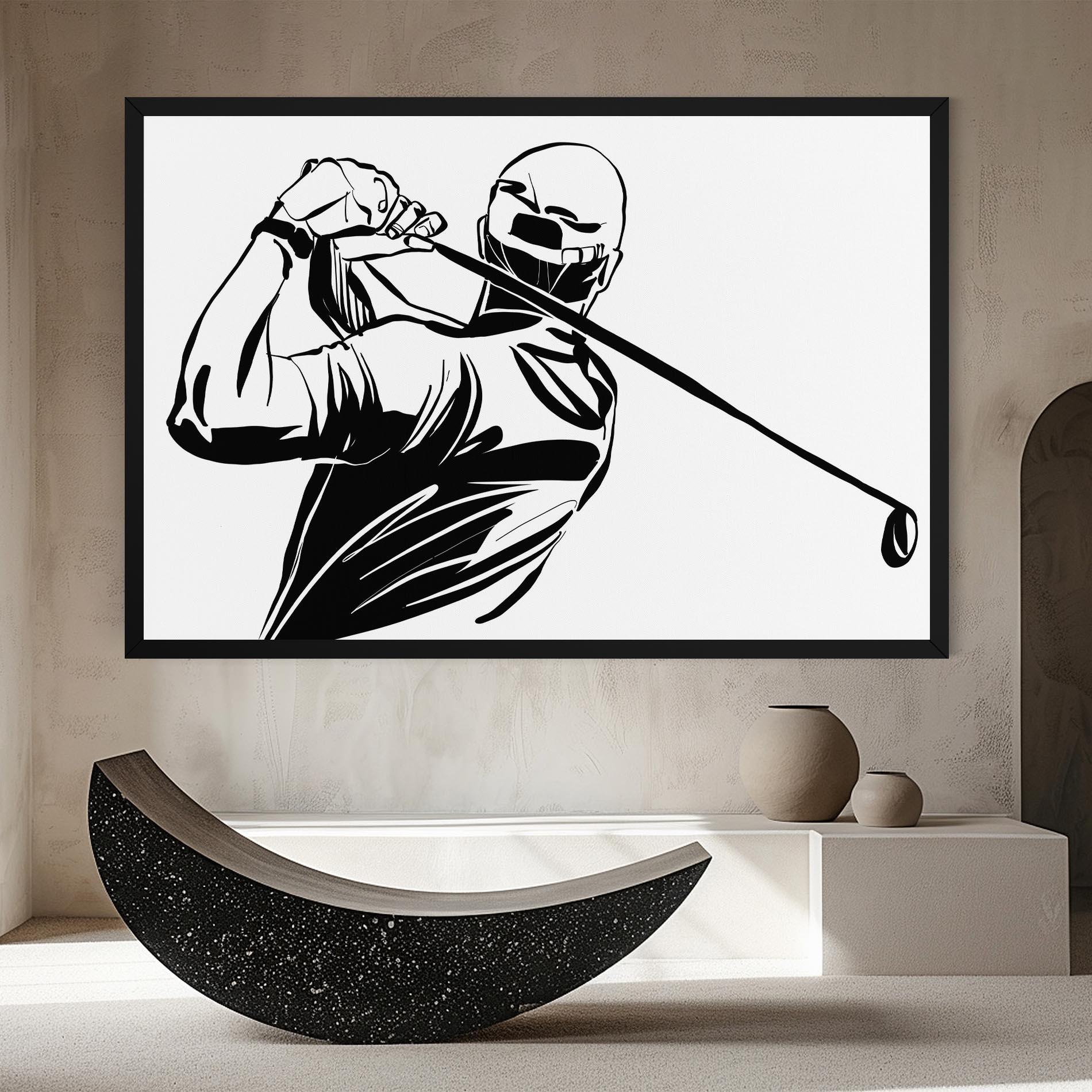 Tablou Canvas Golf Back mockup 8