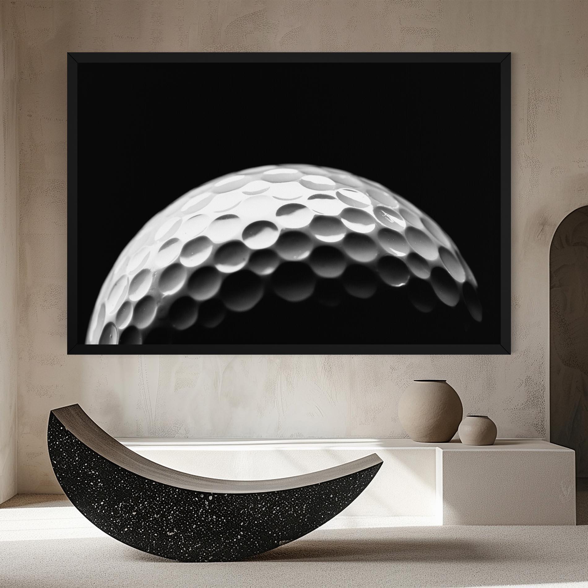 Tablou Canvas Golf Ball Close Up mockup 8