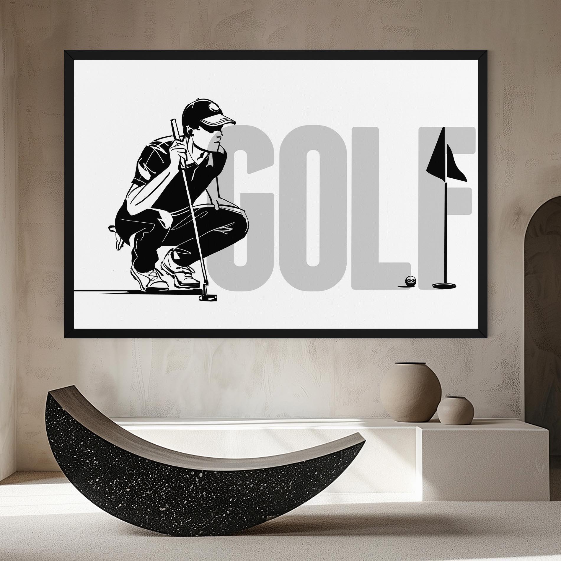 Tablou Canvas Golf mockup 8