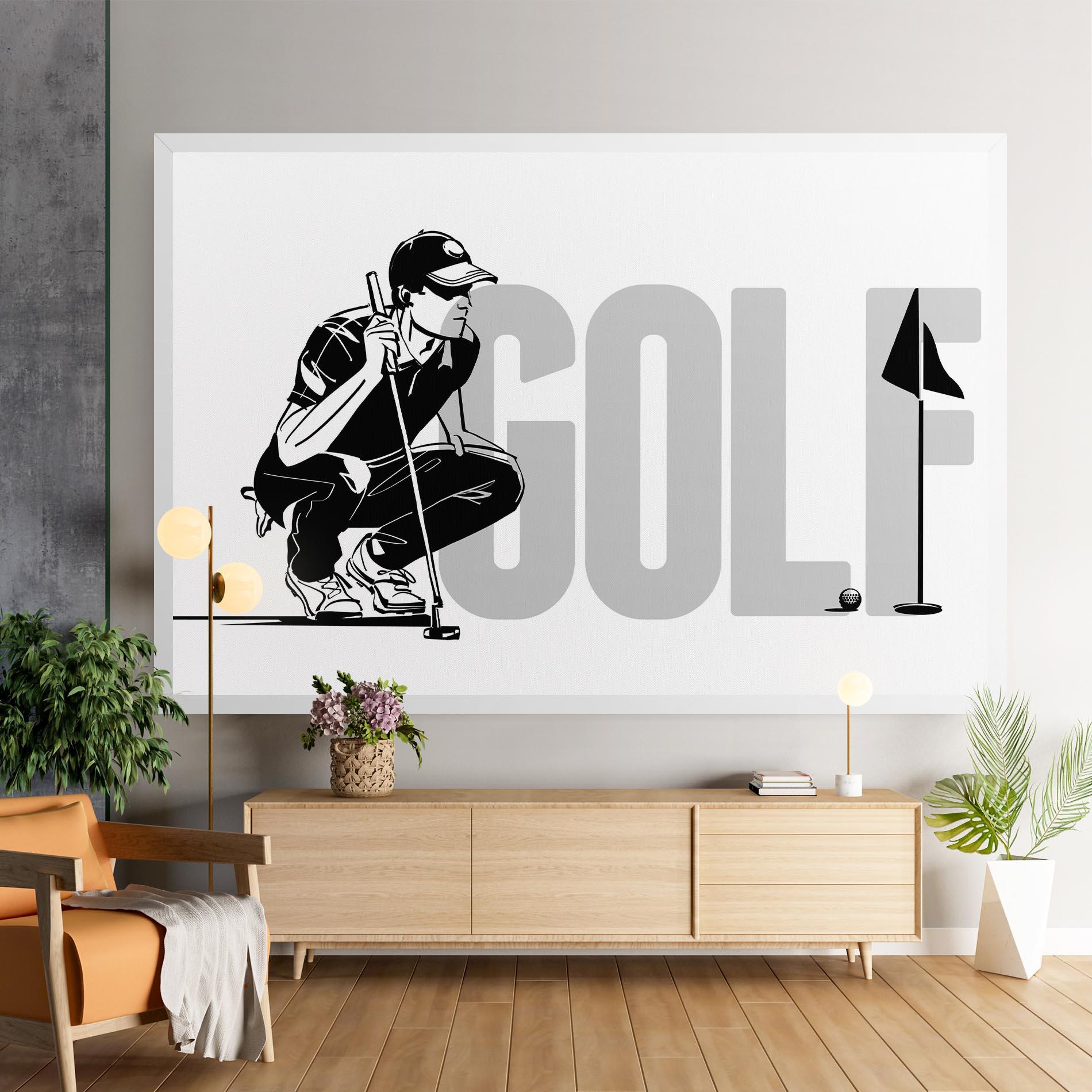 Tablou Canvas Golf mockup 9