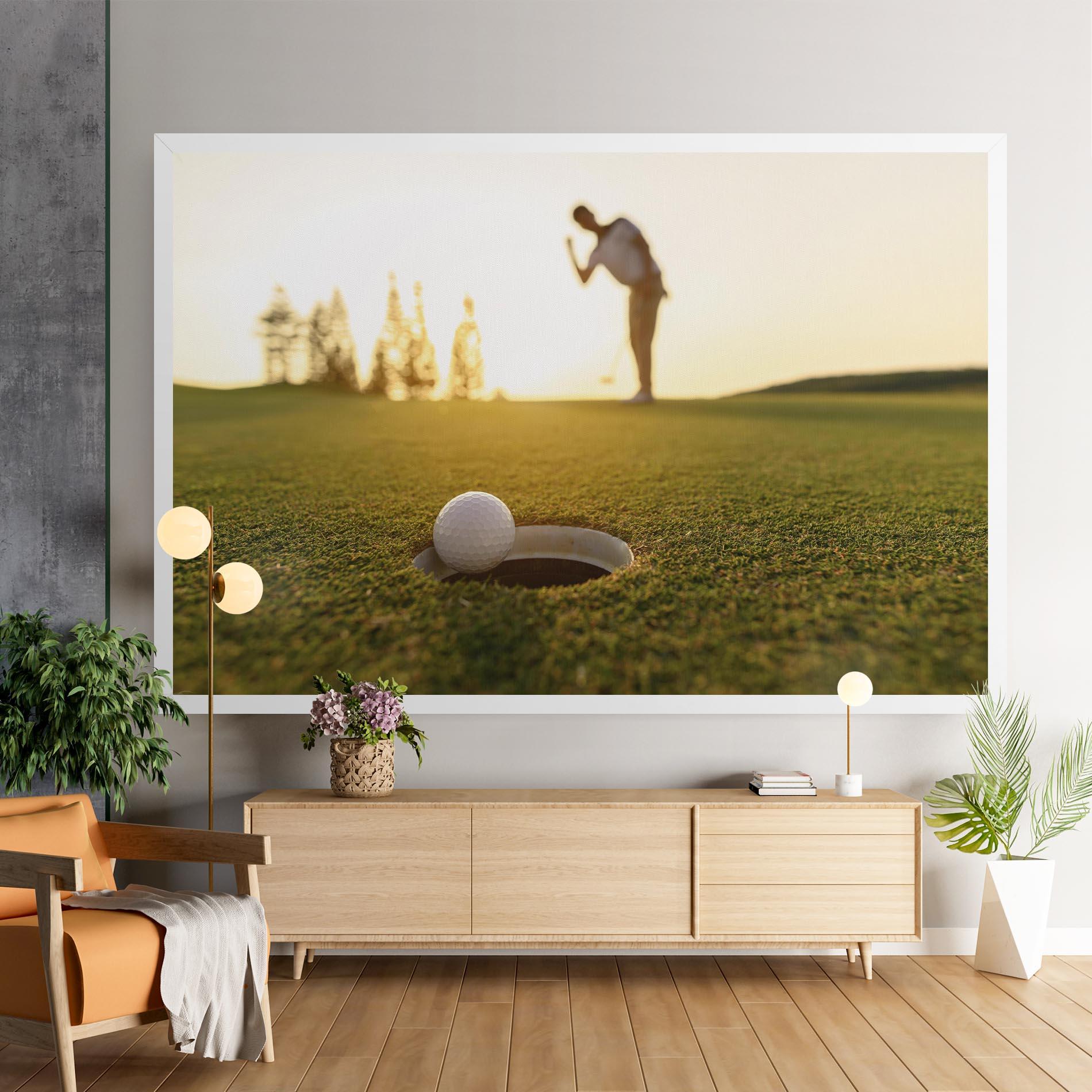 Tablou Canvas Golfer Concept mockup 9