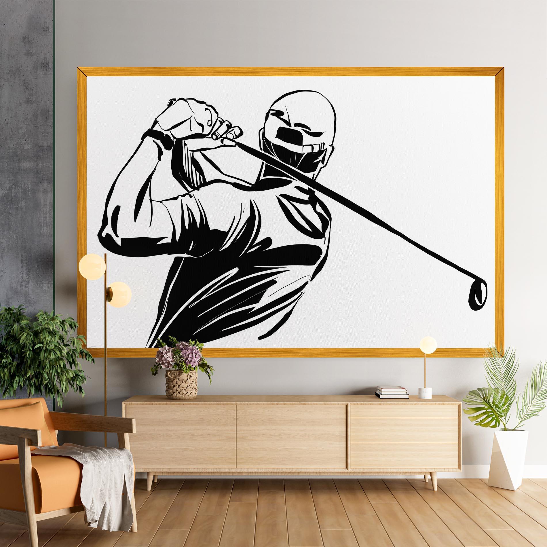 Tablou Canvas Golf Back mockup 9