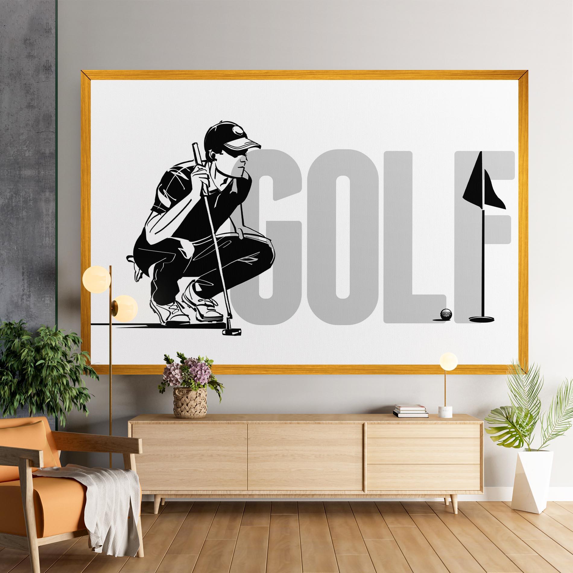 Tablou Canvas Golf mockup 9